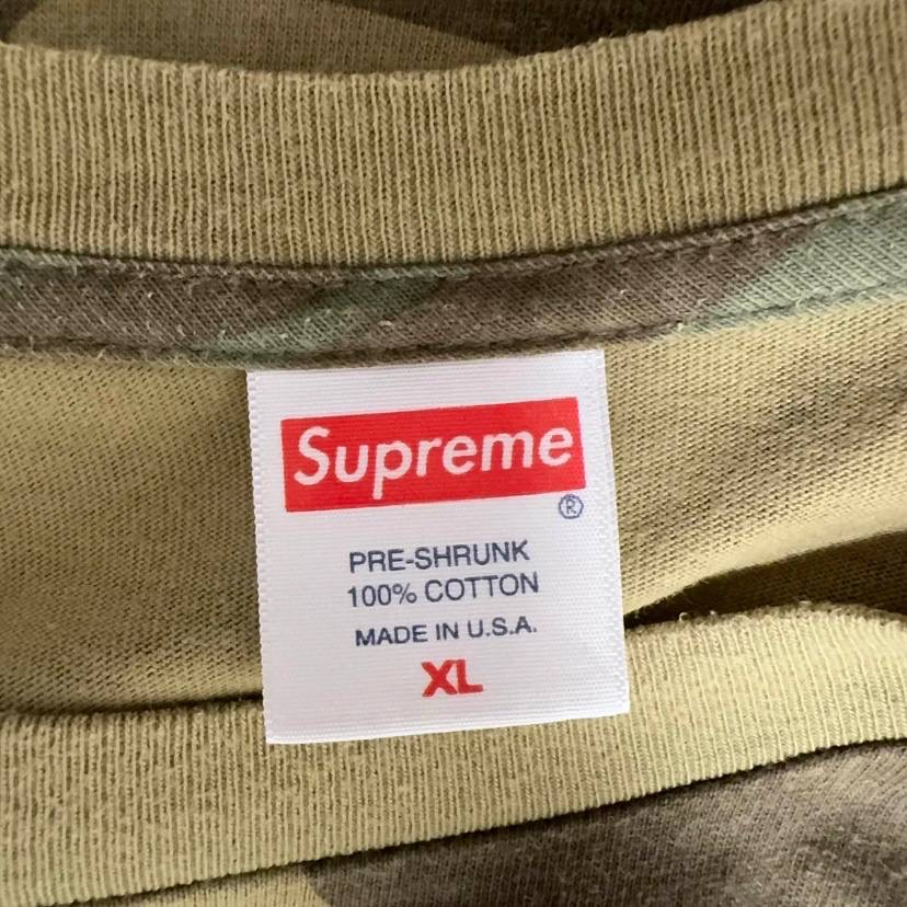 Supreme SS19 Original Sin Tee Woodland Camo, миниатюра 3