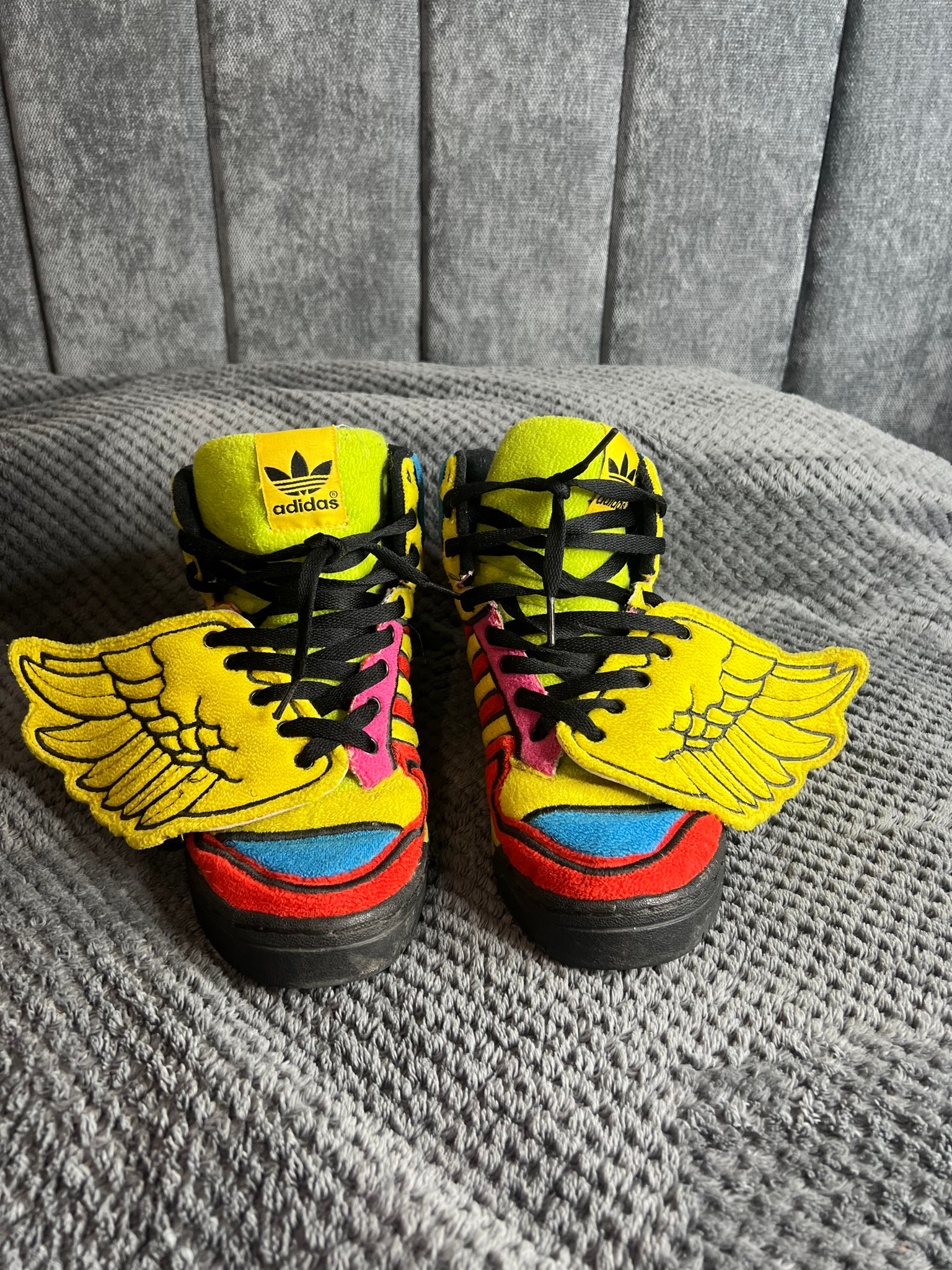 Adidas x Jeremy Scott vings 1.0 rainbow, миниатюра 1