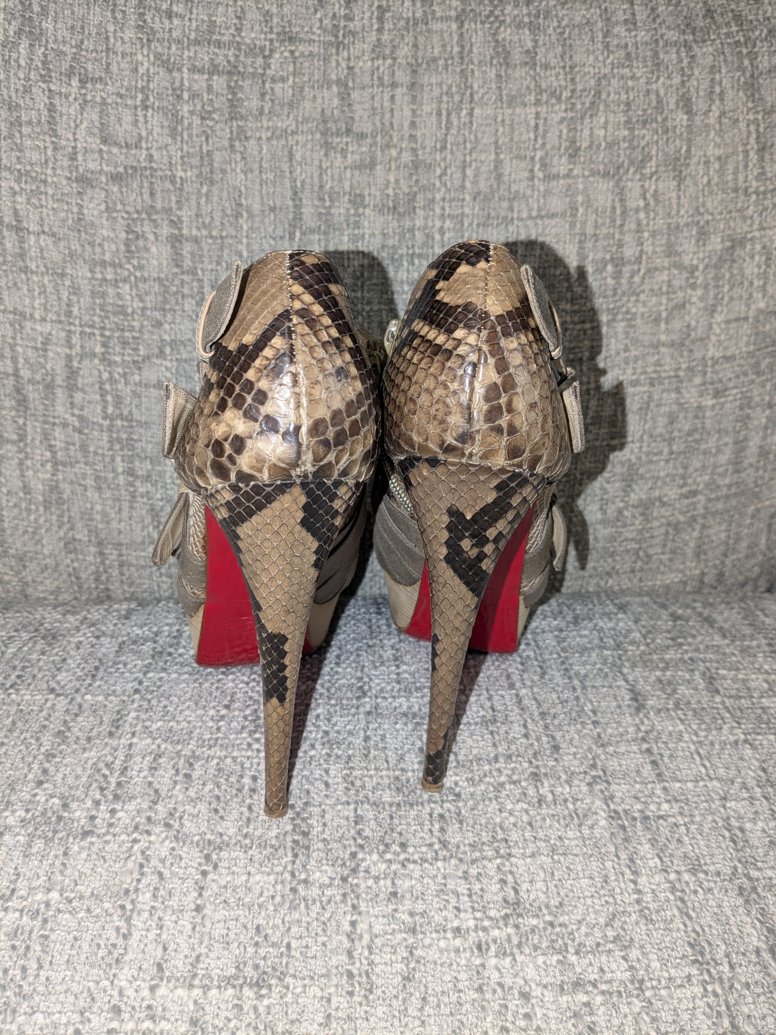 Christian Louboutin Mad Marta python, миниатюра 2