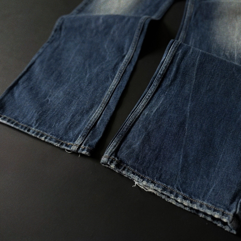 Diesel Zatiny Regular BootCut Distressed Jeans, миниатюра 6