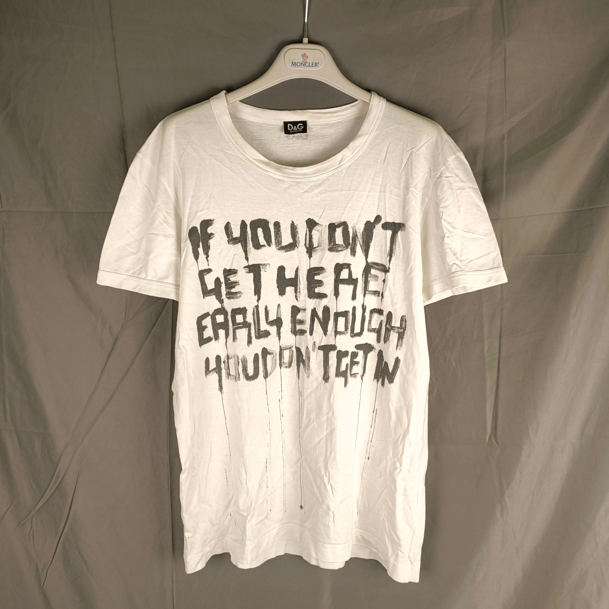 Dolce & Gabbana D&G Graffiti logo tee, миниатюра 1
