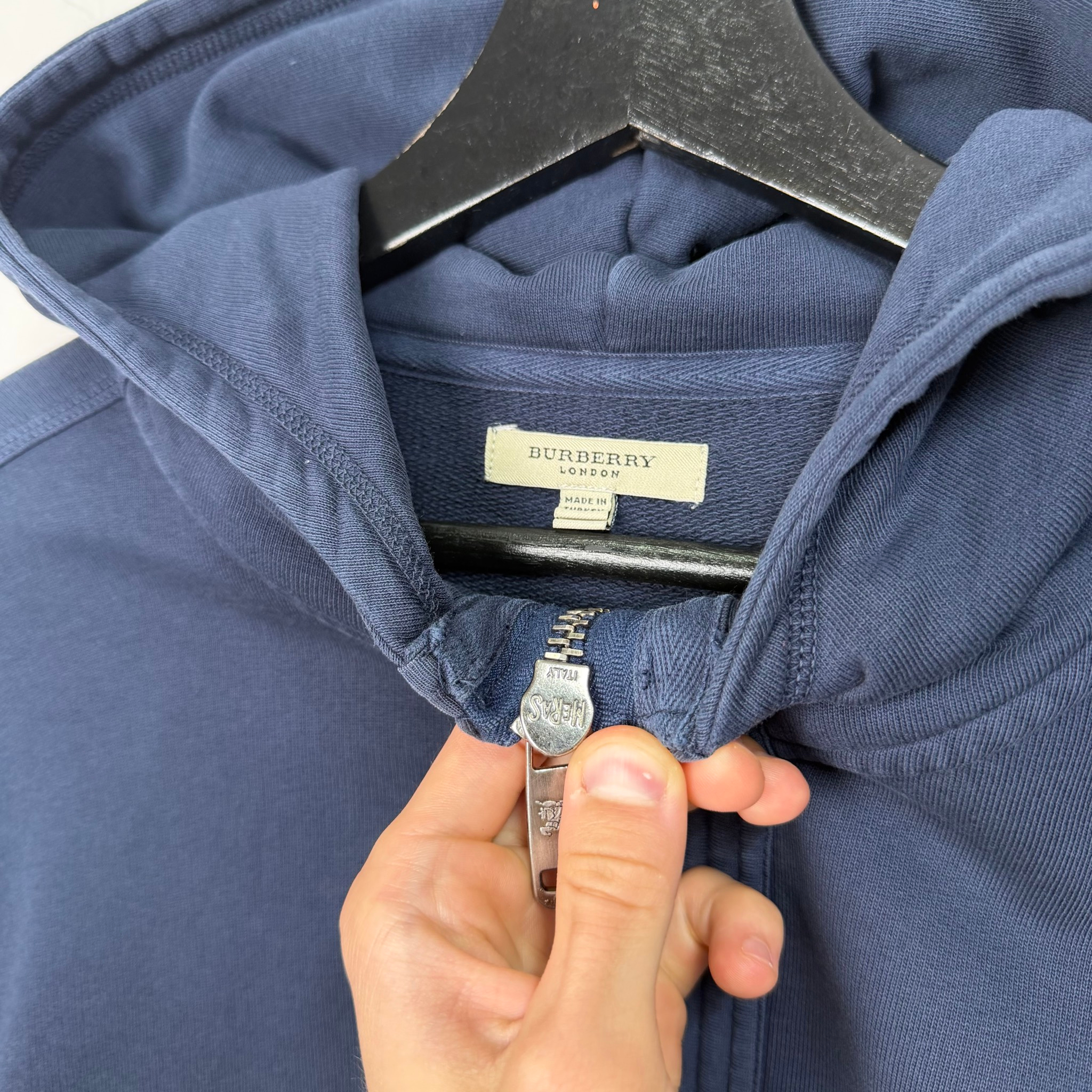 Burberry Logo Zip Hoodie, миниатюра 13