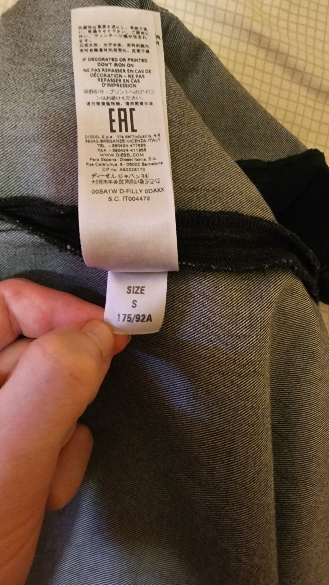 Diesel D-Filly Denim Raw Trimmed, миниатюра 3