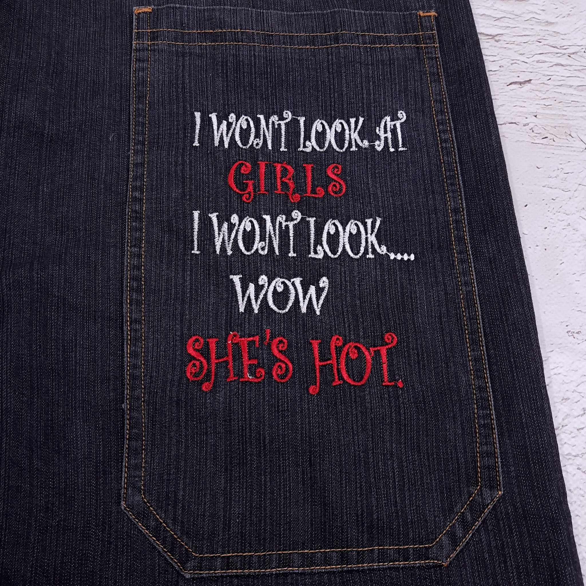 Sucks Studying Baggy Fit Jeans Vintage, миниатюра 9