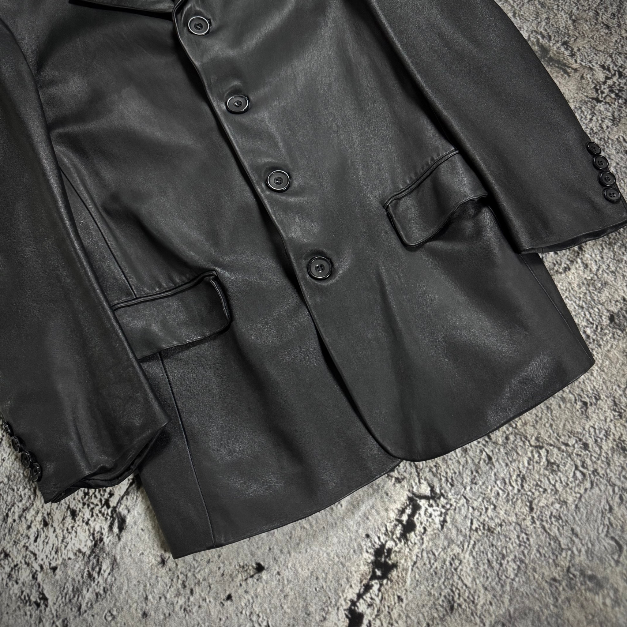 MGM Vintage Leather Jacket 00ss, миниатюра 5