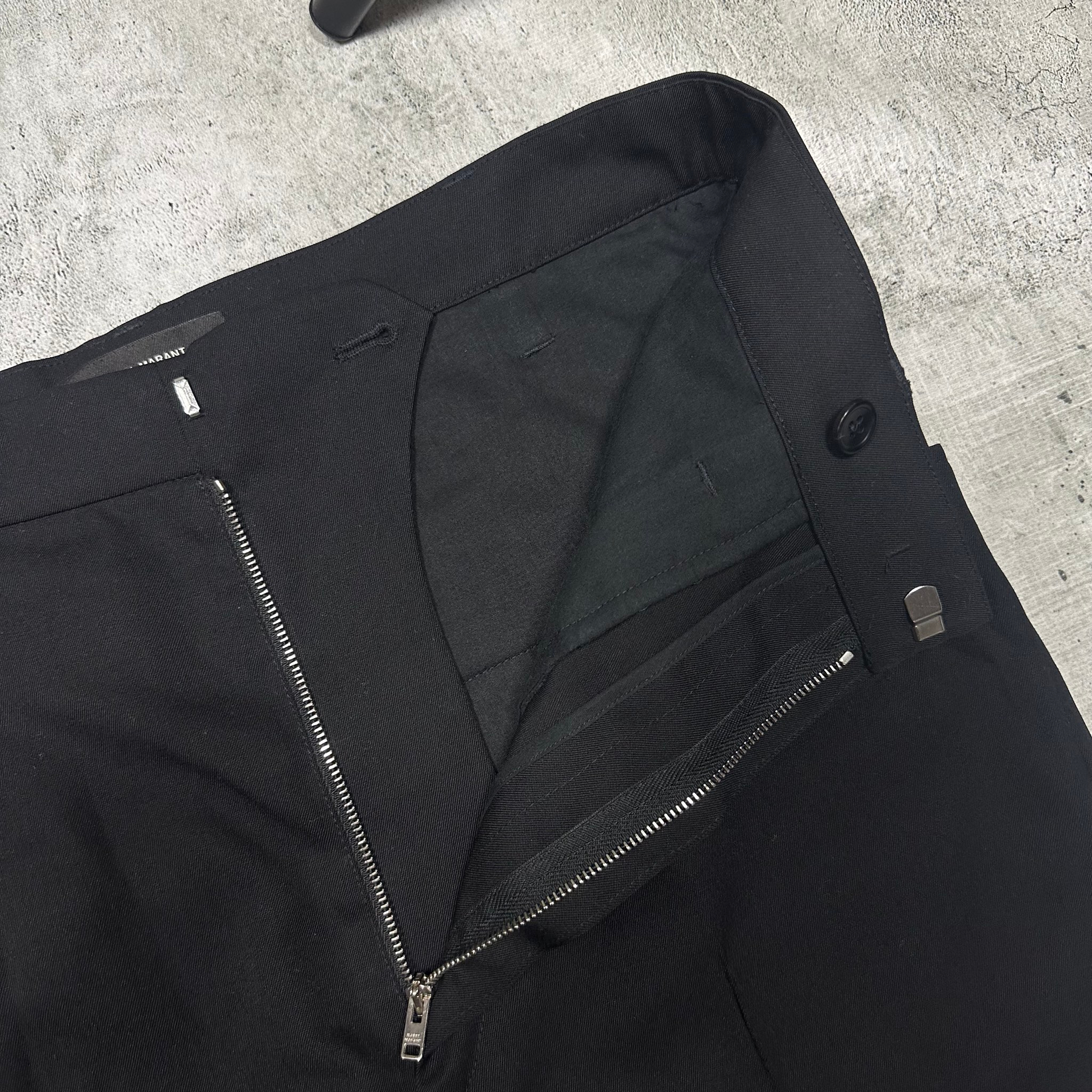 Isabel Marant Wool Slim high-slung trousers, миниатюра 8