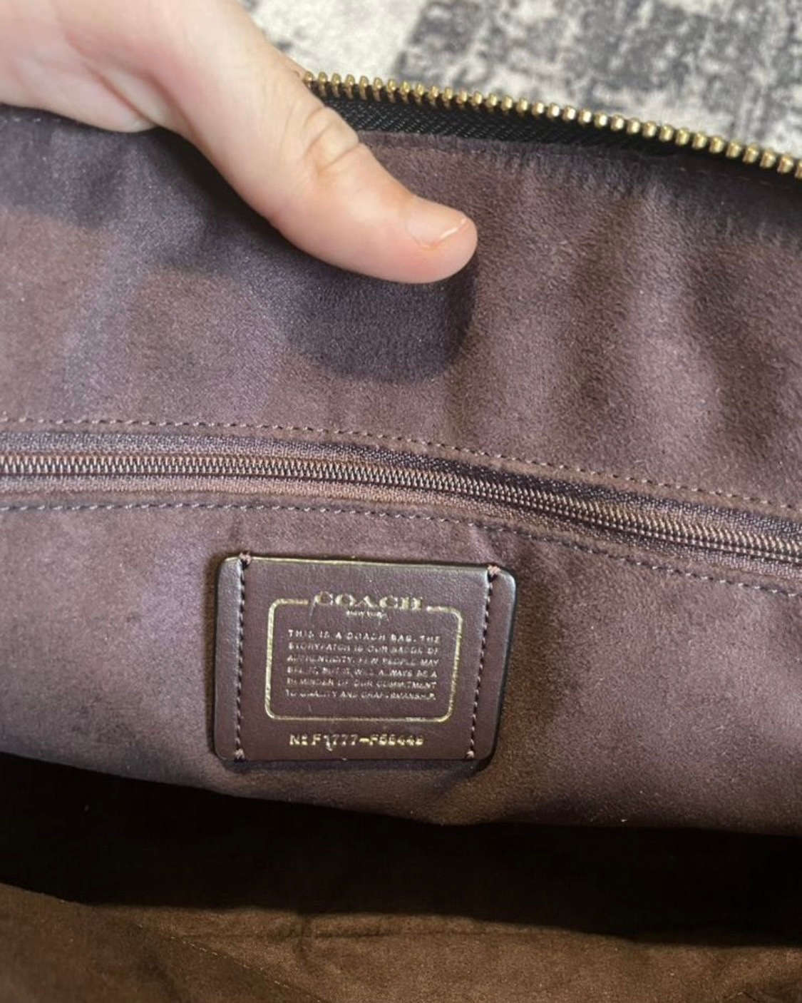 Coach Large Sierra Satchel, миниатюра 6