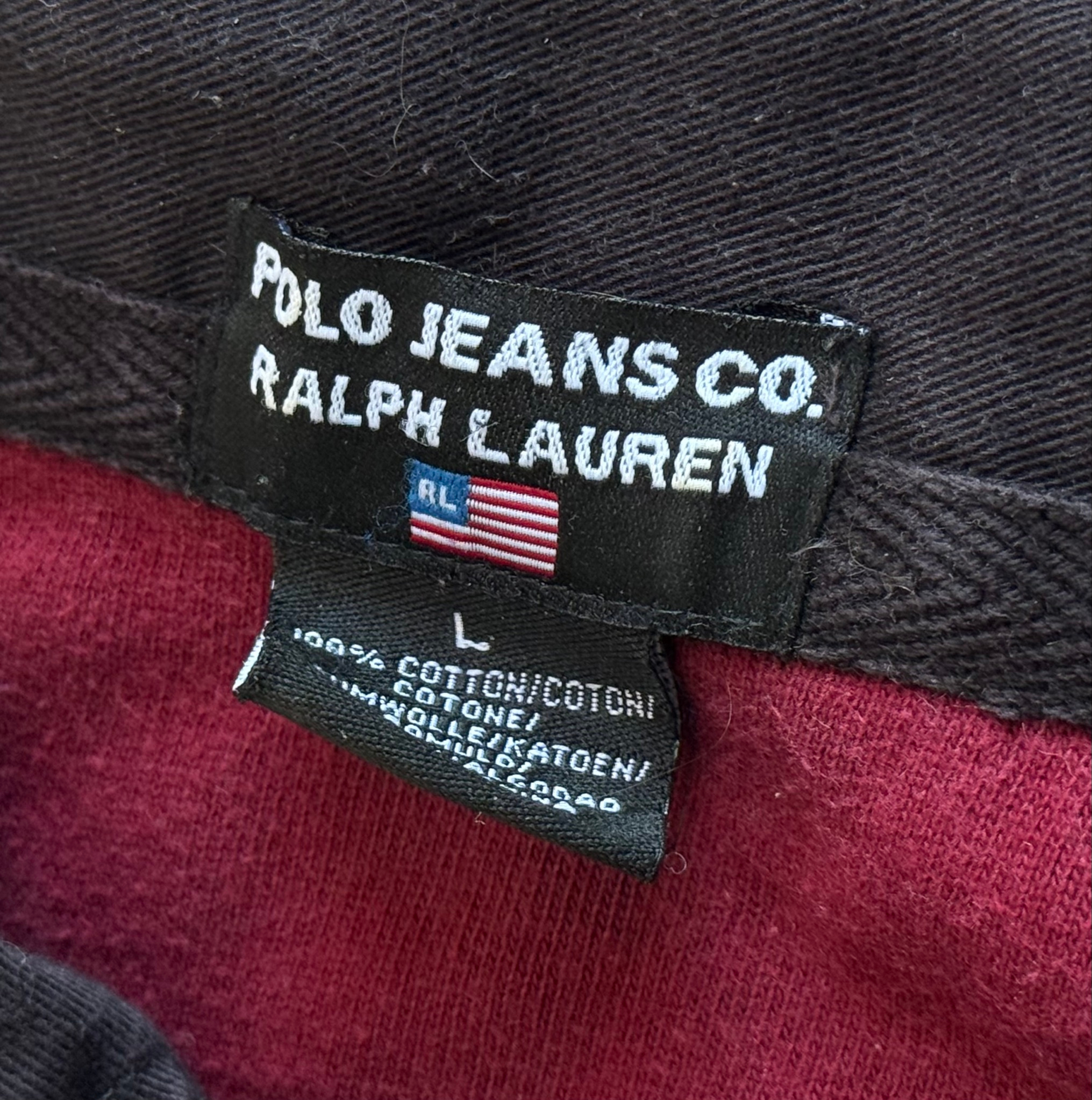 Polo Jeans by Ralph Lauren 67 Vintage Rugby Sweatshirt, миниатюра 6