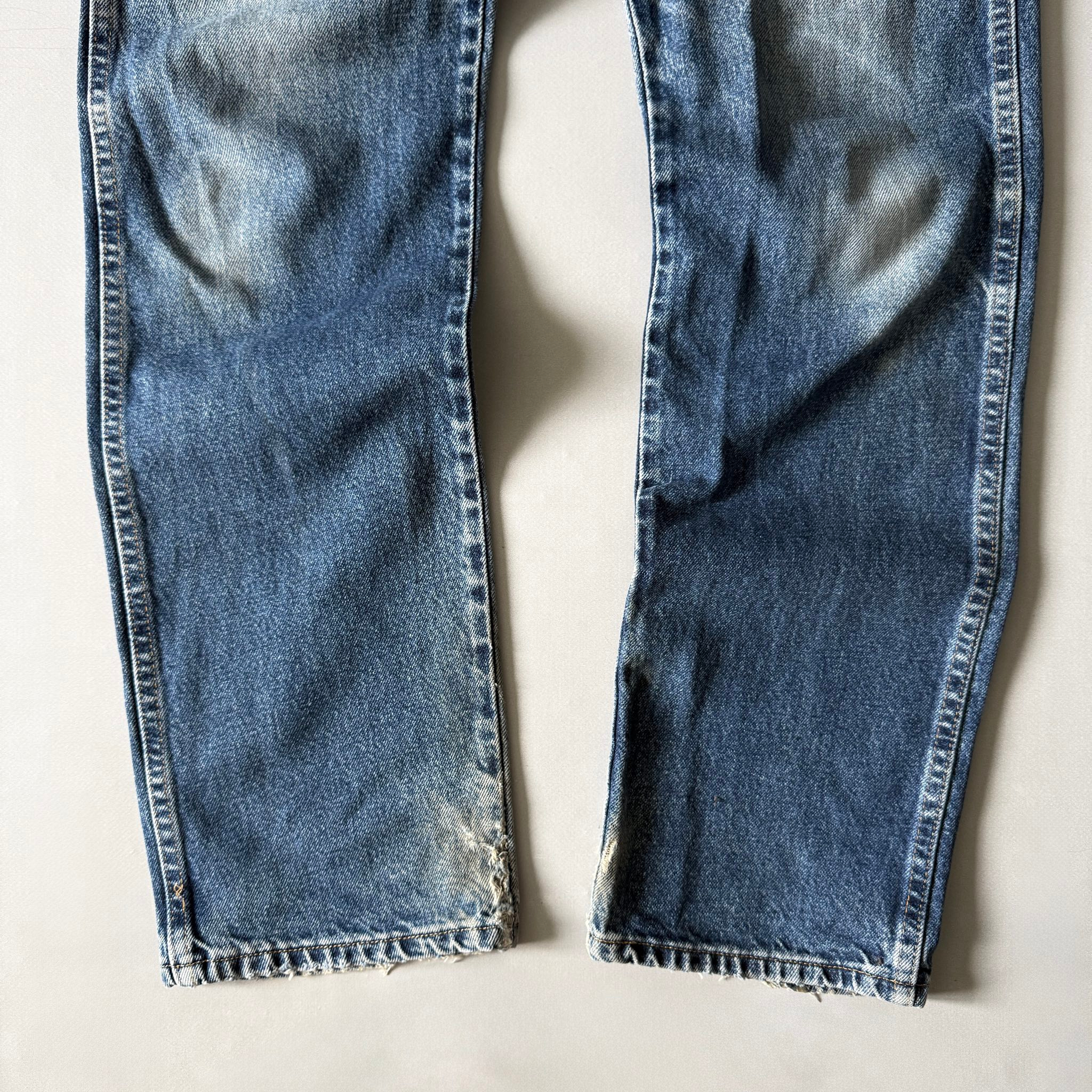 Wrangler 2000s vtg thrash jeans, миниатюра 3