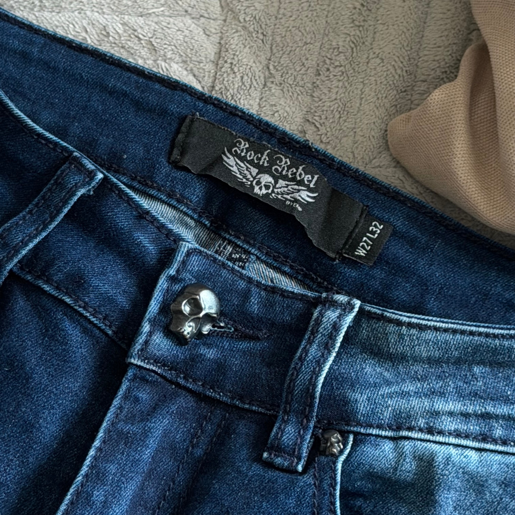 Rock Rebel Y2k Jeans Bootcut, миниатюра 11