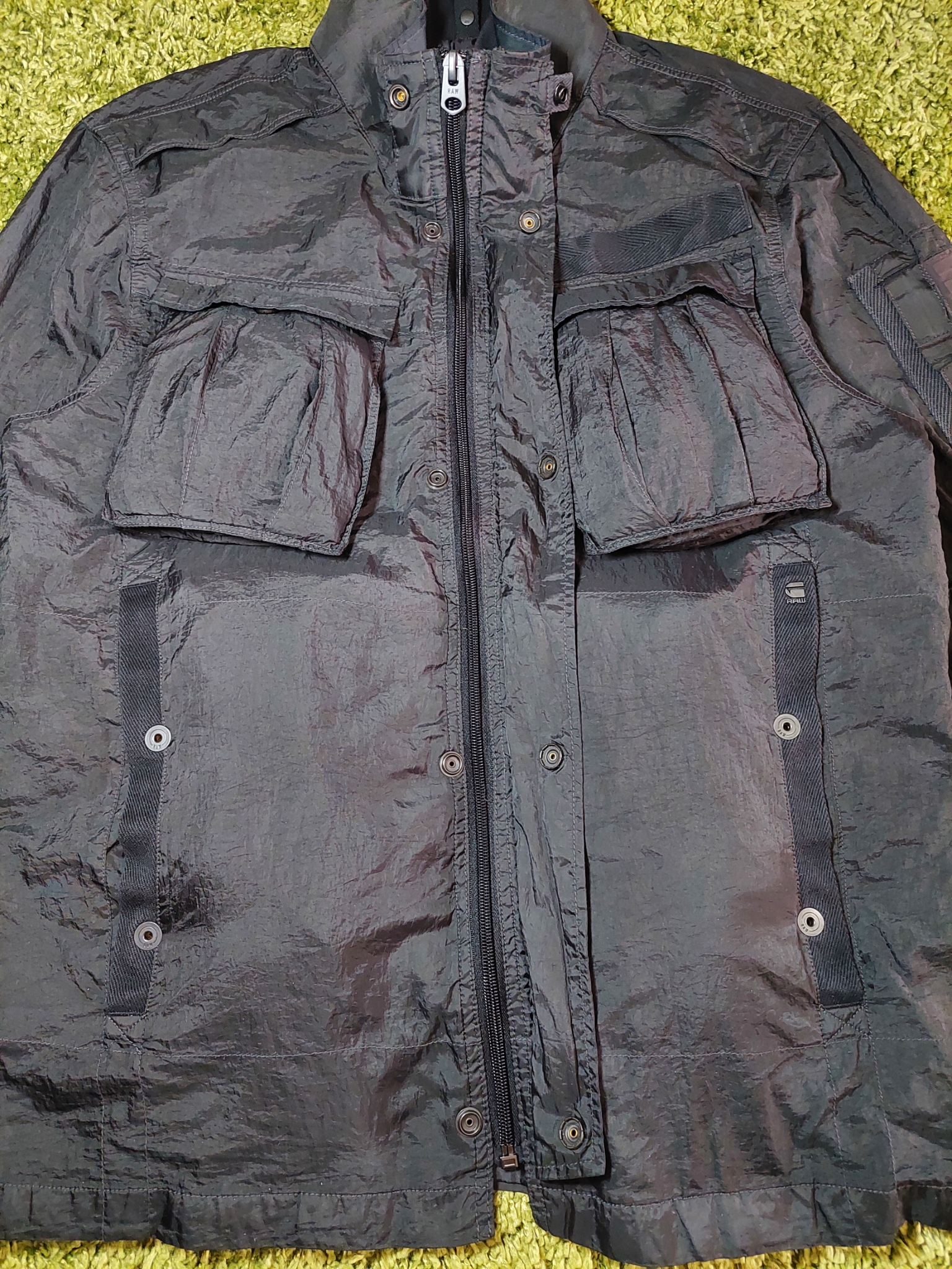 G-Star Raw m65 Military Multi Pocket Jacket Rovic Overshirt, миниатюра 8
