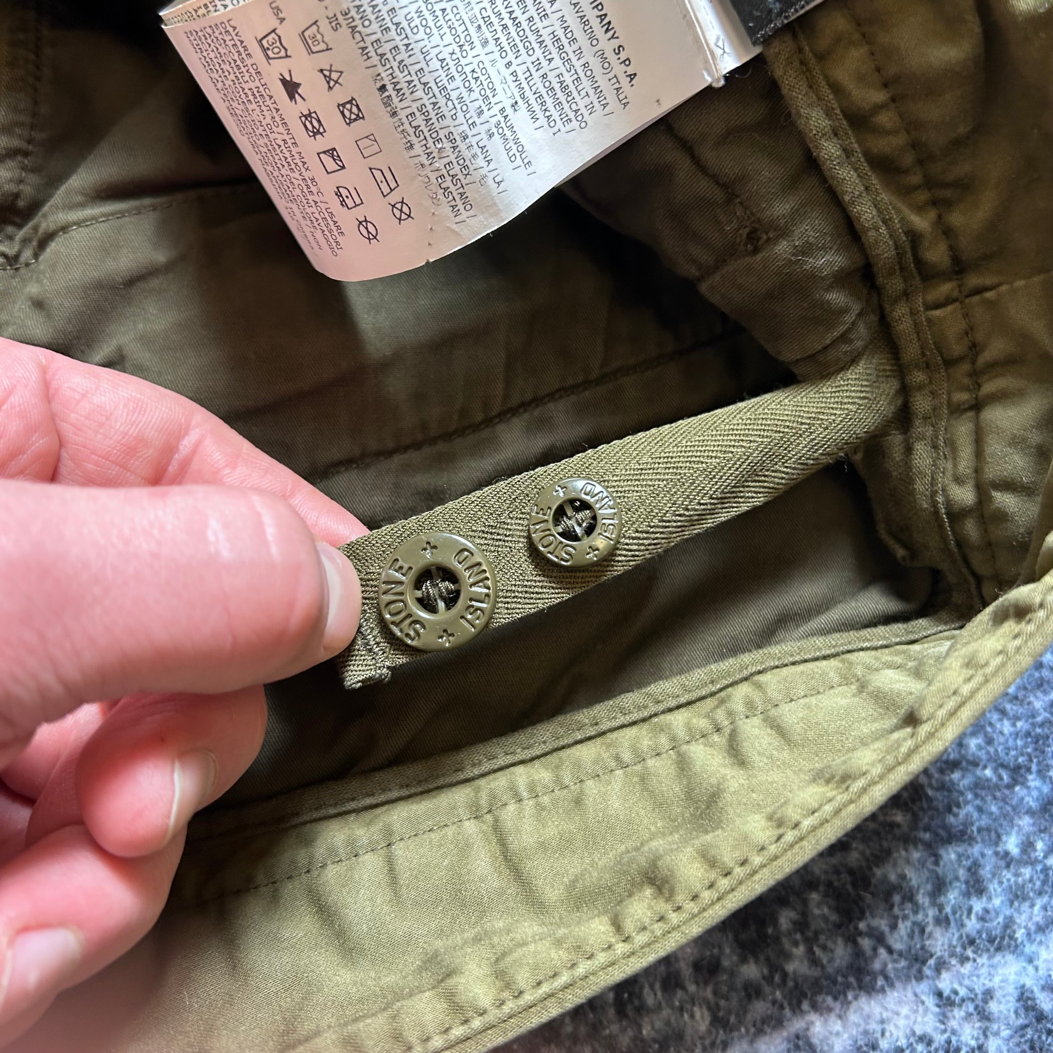 Stone Island Ghost Pieces Pants Type CO, миниатюра 13