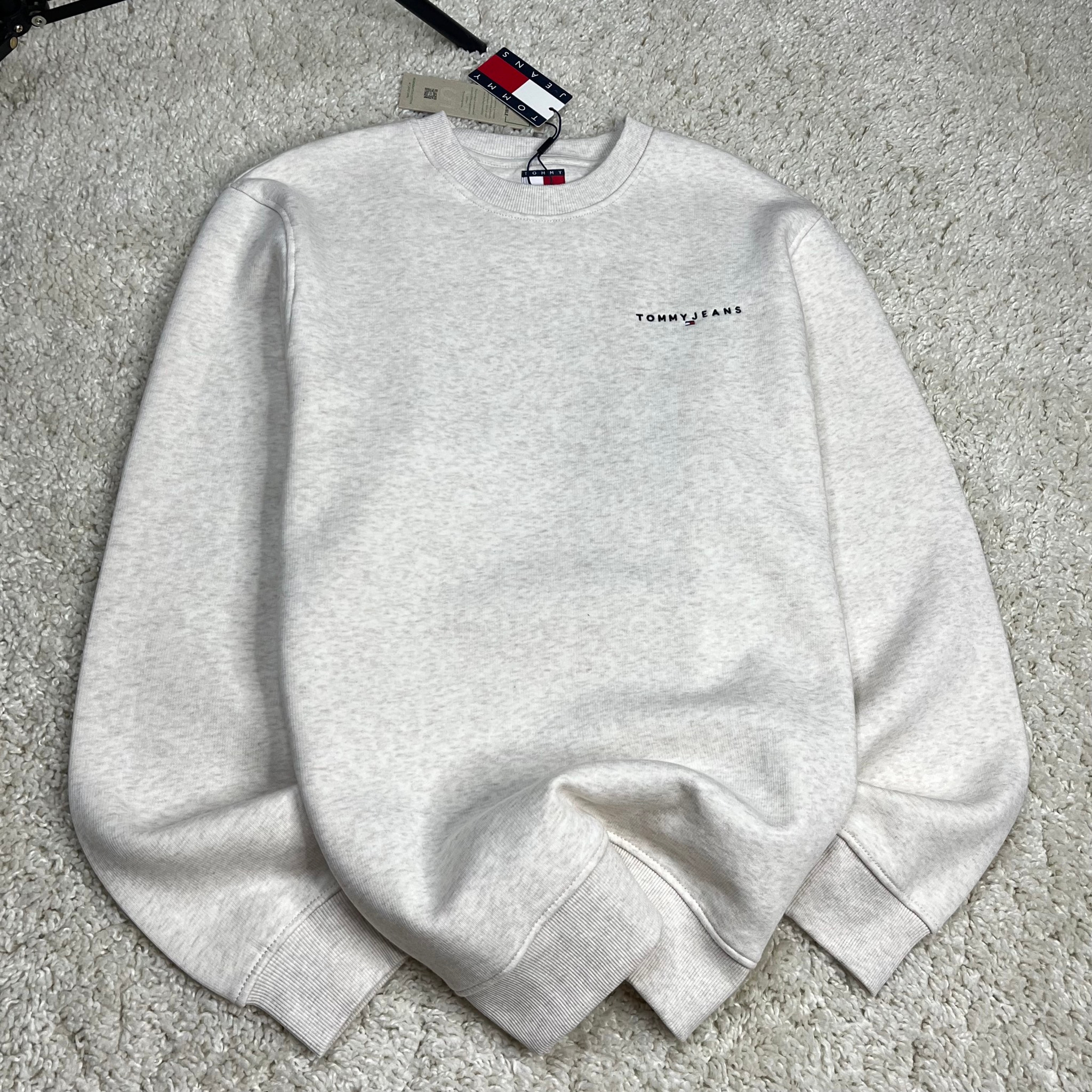 Tommy Jeans Regular Linear Crew, миниатюра 1