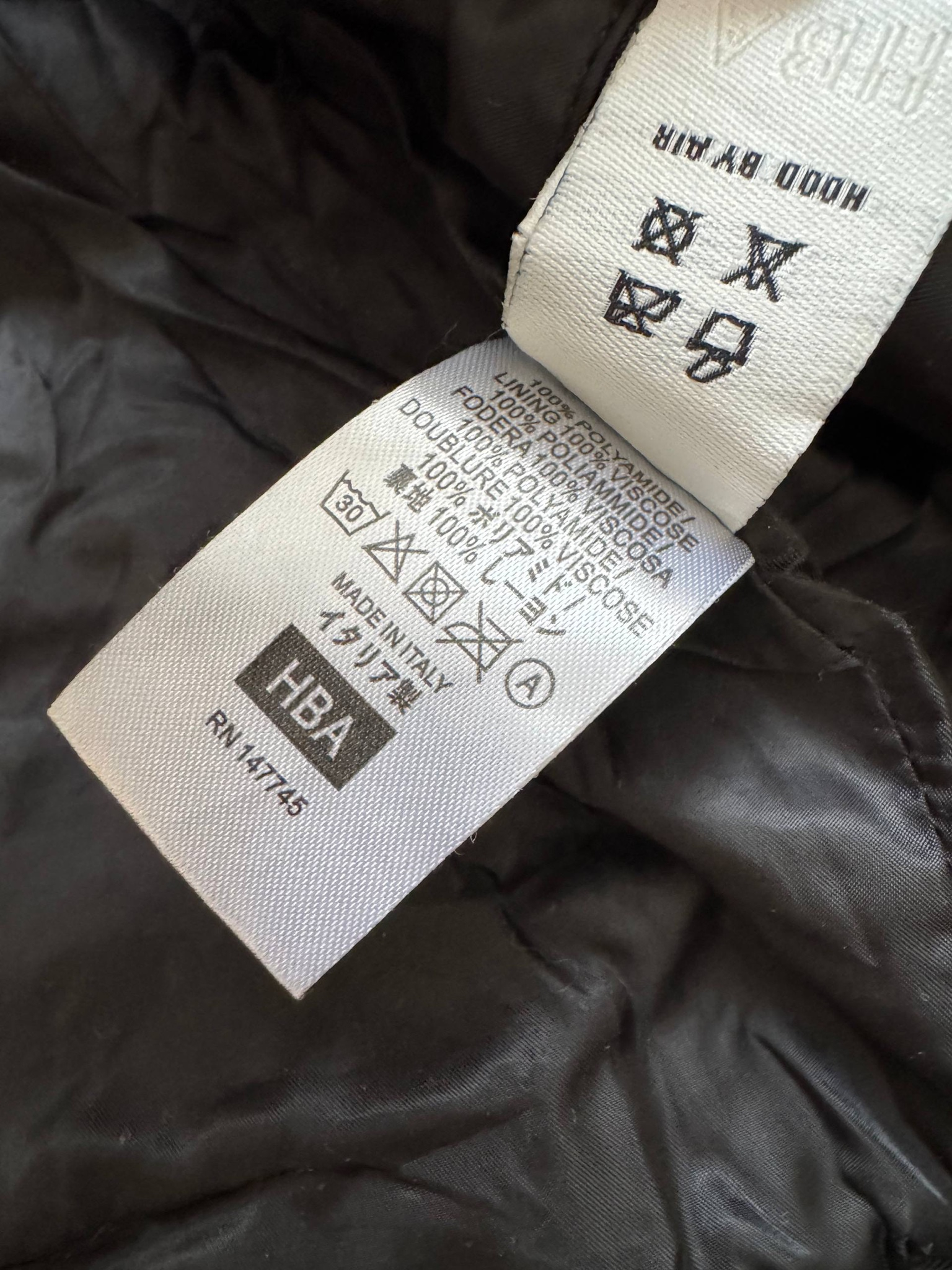 Hood By Air Nylon Hockey Jacket, миниатюра 5