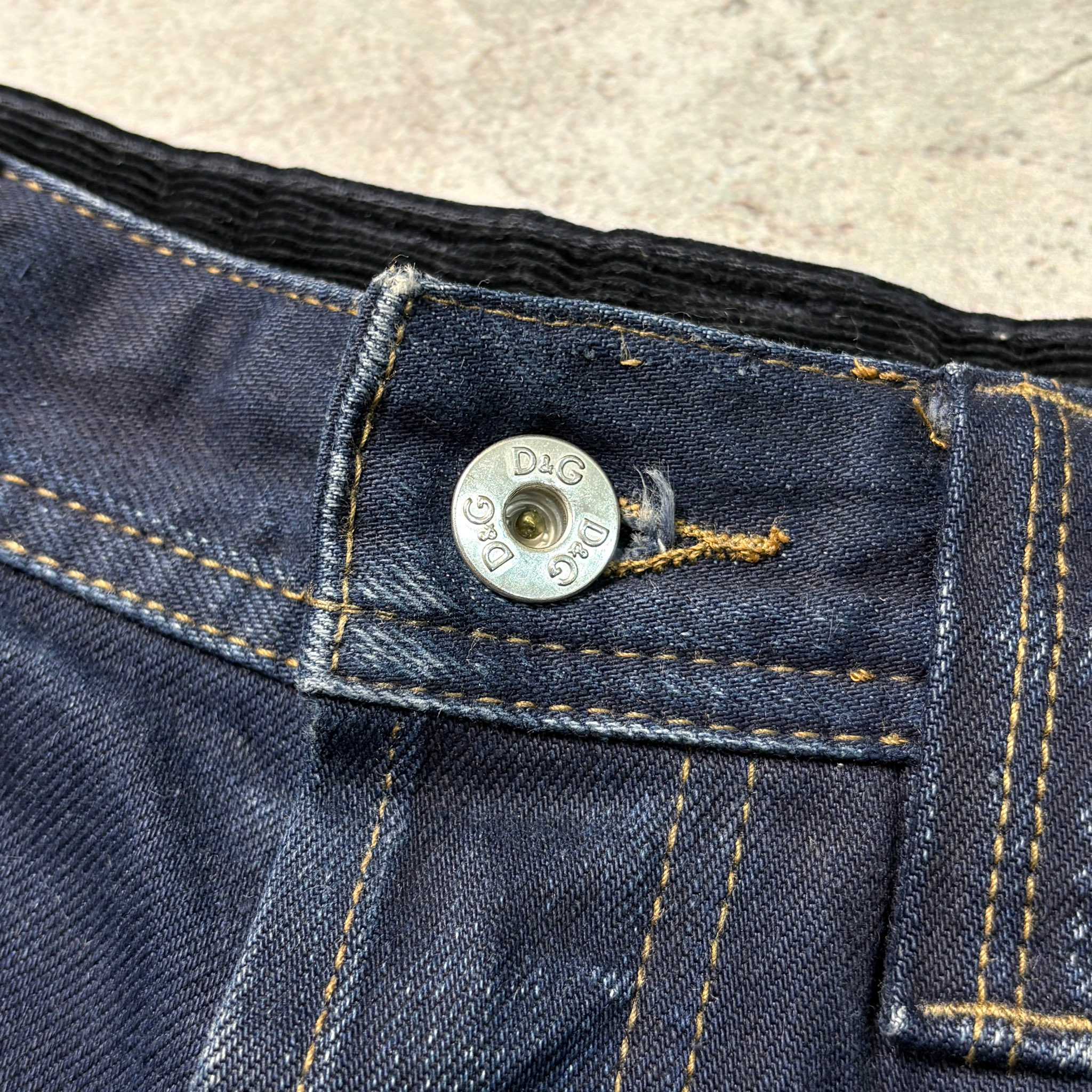 Dolce & Gabbana Hybrid Jeans Corduroy/Denim, миниатюра 15