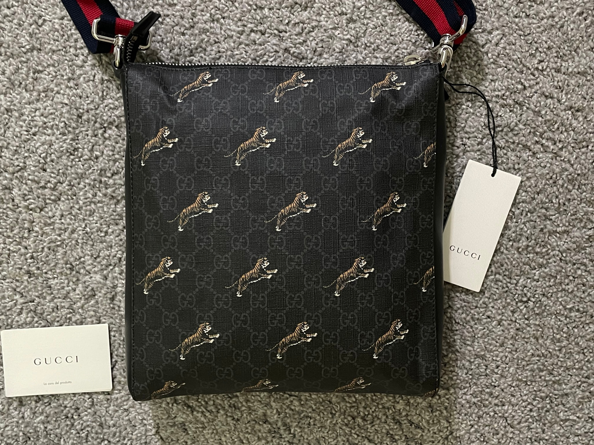 Gucci Gg supreme tiger, миниатюра 2