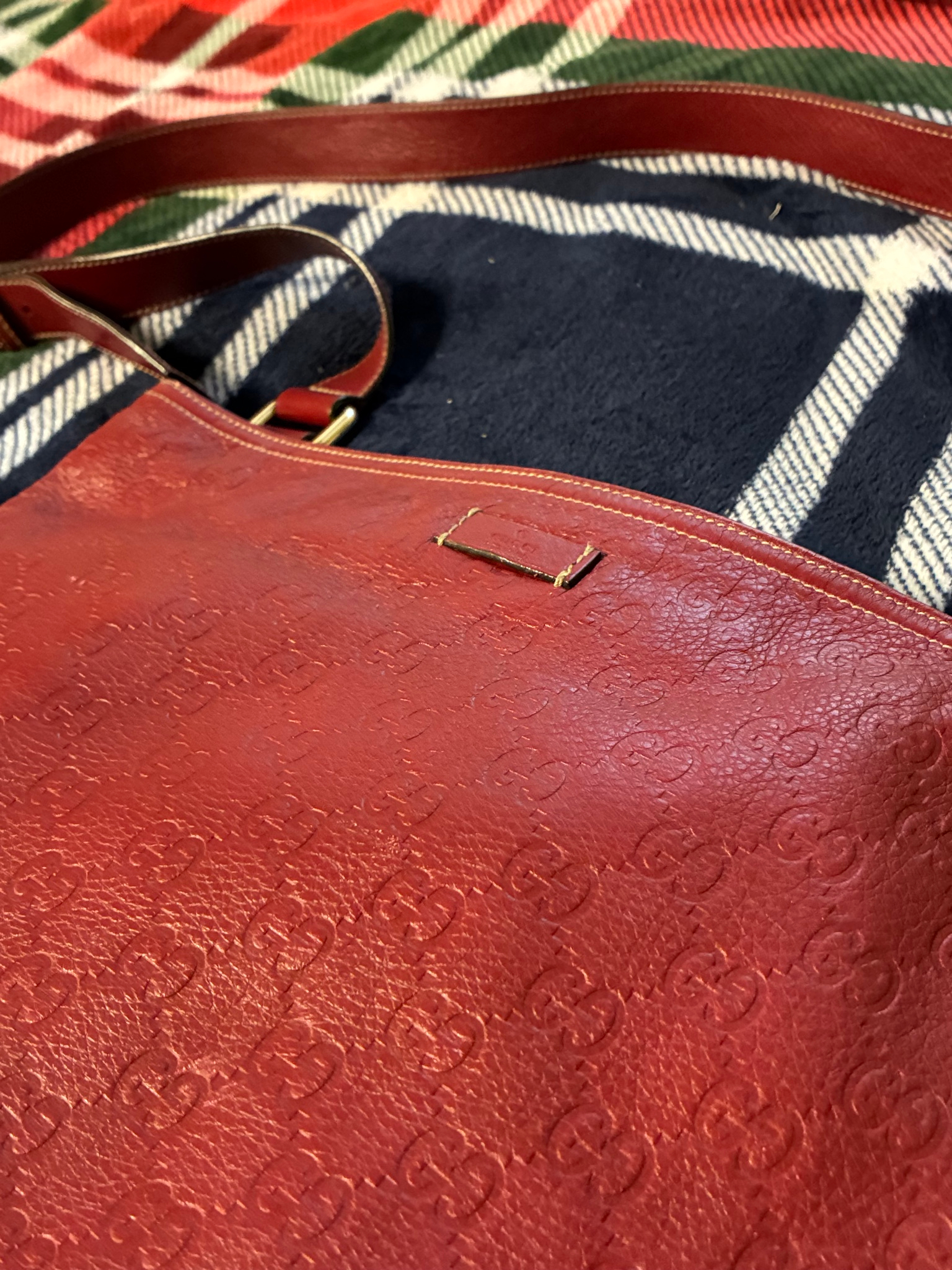 Gucci Guccisima leather monogram bag, миниатюра 2