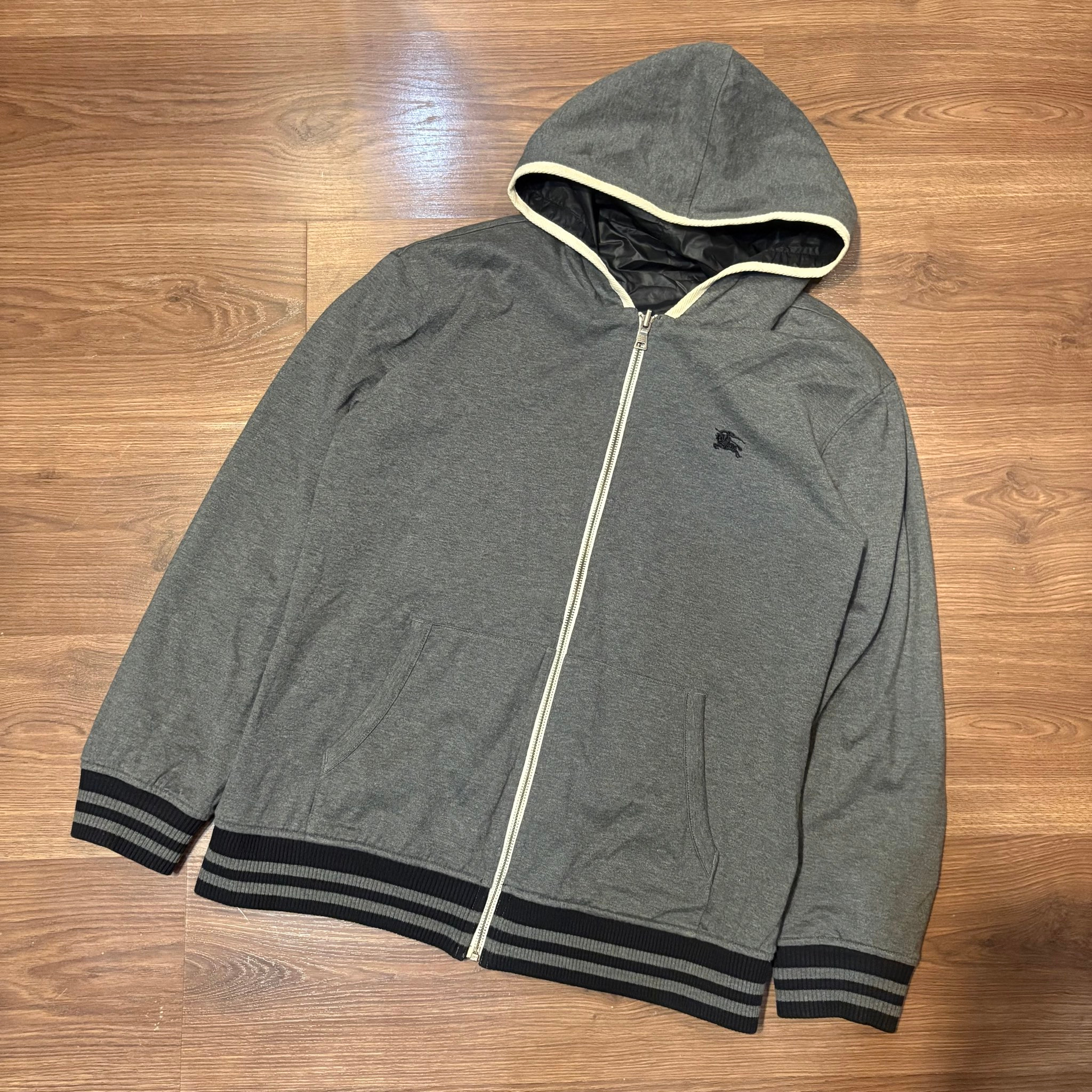 Burberry Double-sided hoodie jacket, миниатюра 2