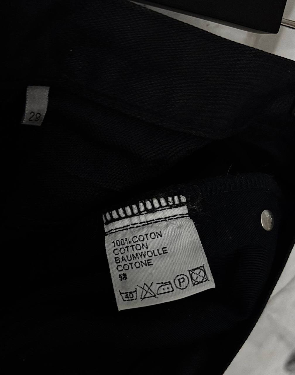 Dior Homme ss07 Gold Dust Wax Jeans, миниатюра 6
