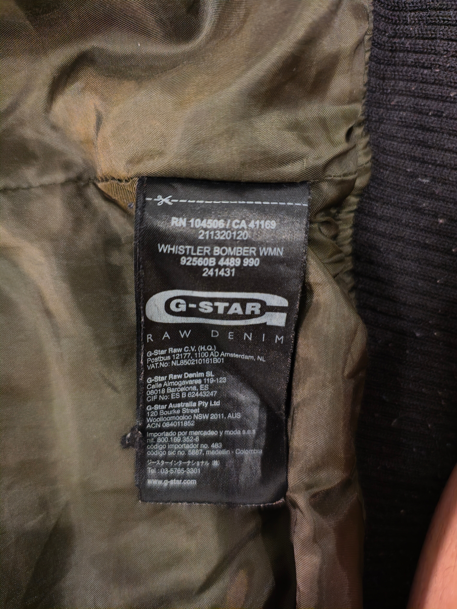 G-STAR RAW Whistler Bomber WMN, миниатюра 3