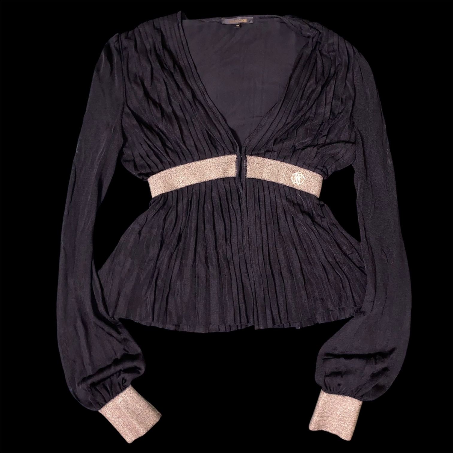 Roberto Cavalli 2007 Viscose blouse, миниатюра 1