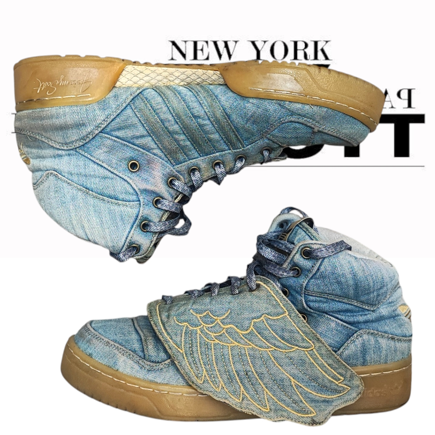 Adidas x Jeremy Scott Wings 1.0 Denim, миниатюра 7
