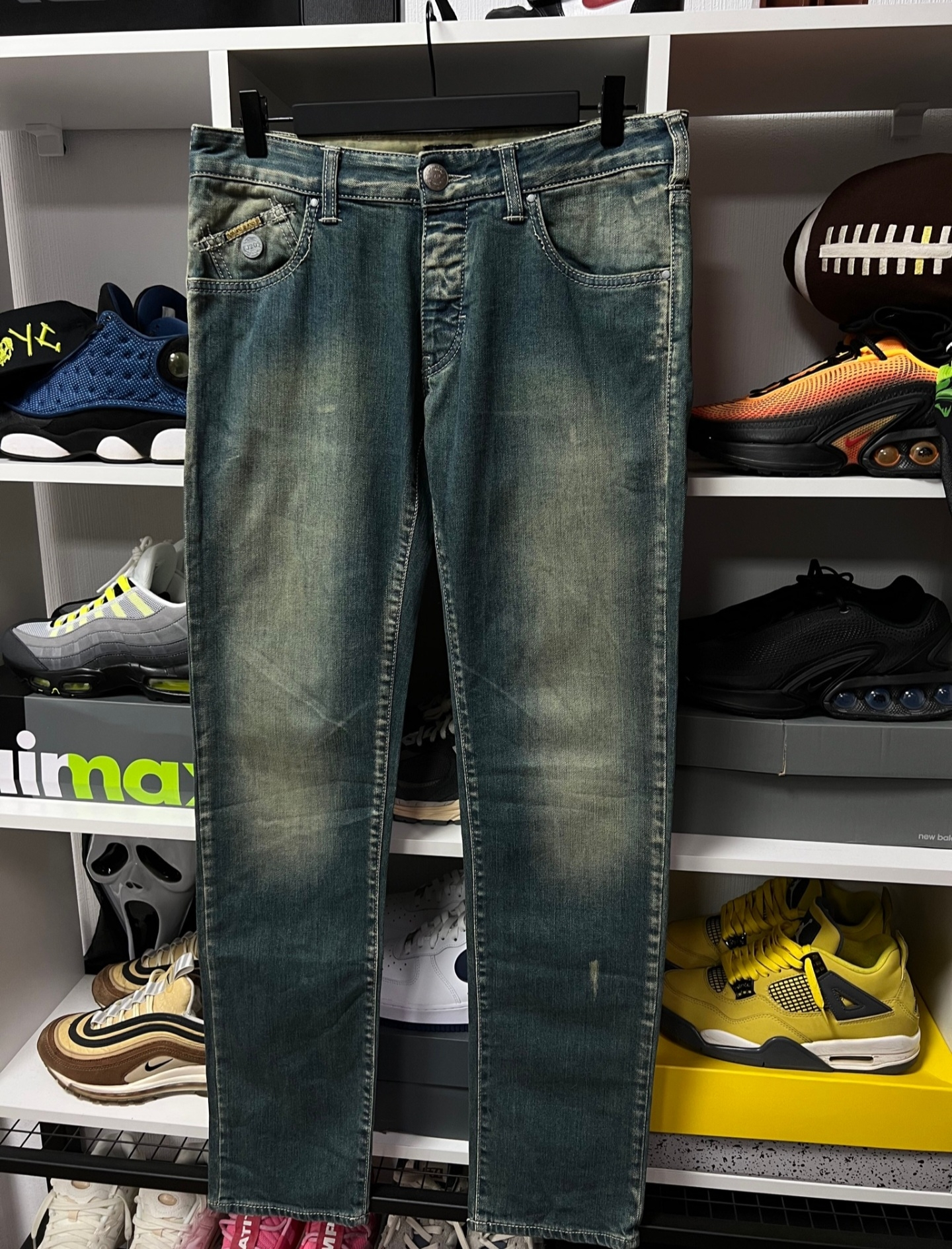 Giorgio Armani Dirty Wash Jeans, миниатюра 8