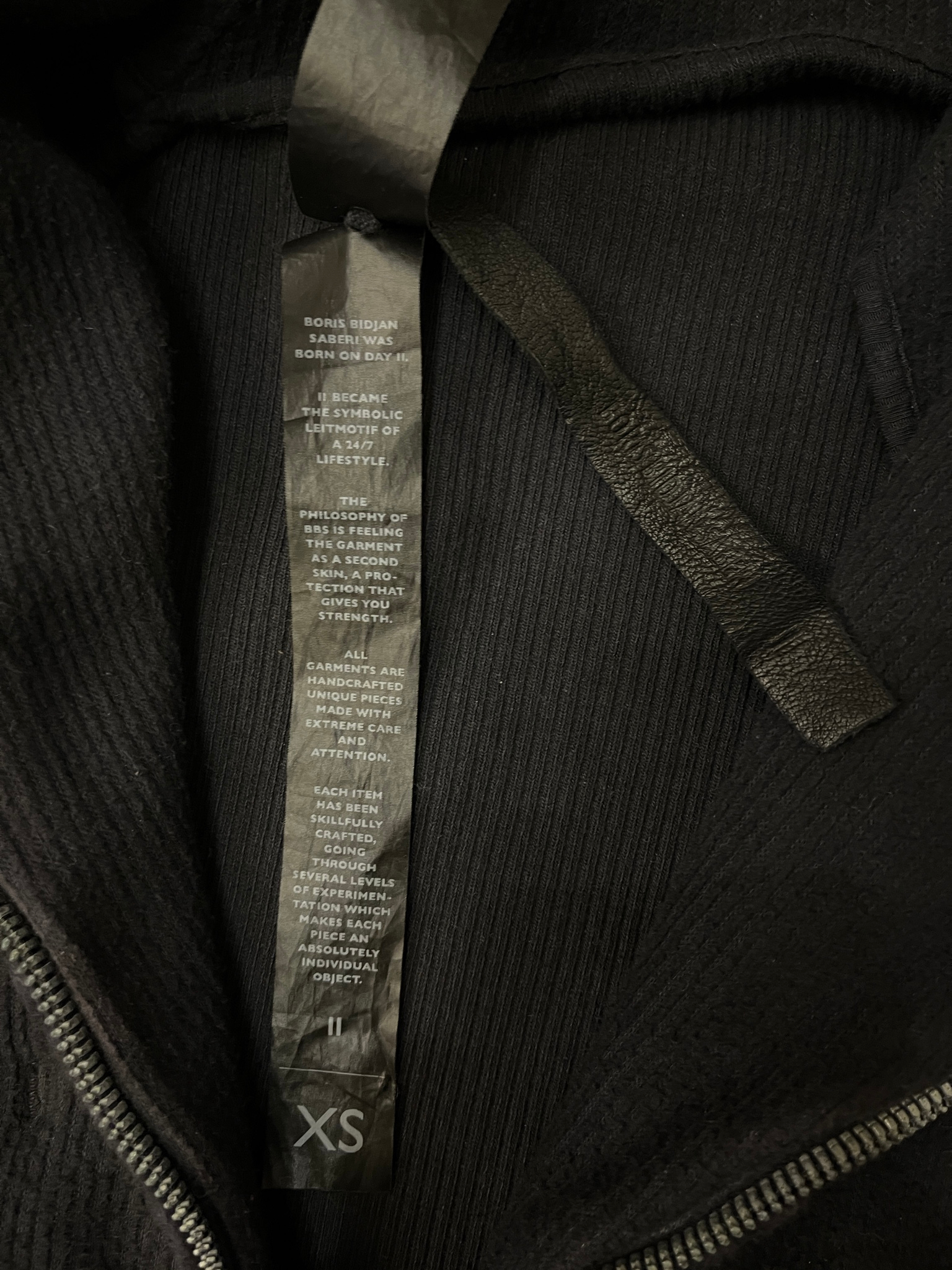 11 by Boris Bidjan Saberi Ninja Zip Hoodie, миниатюра 4