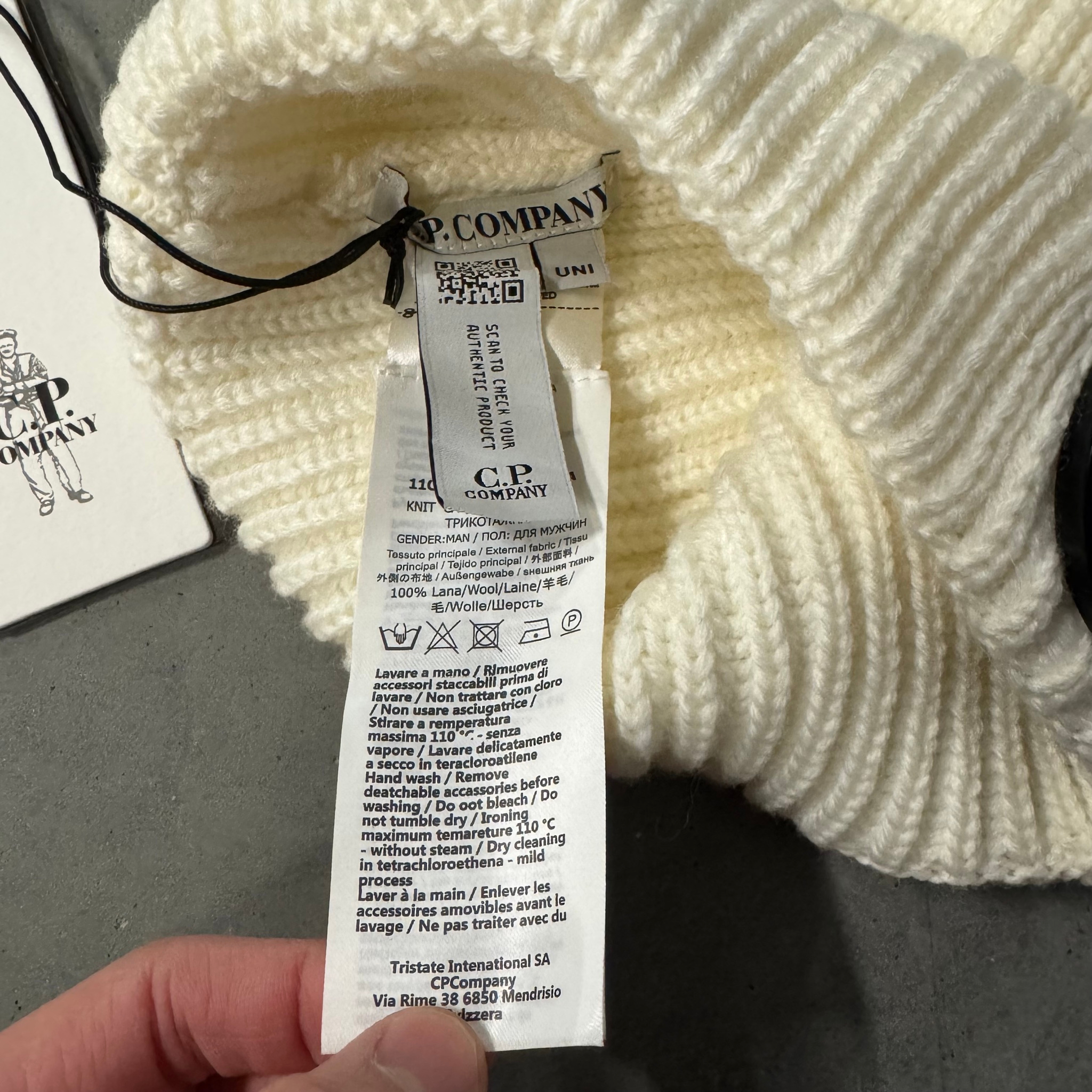 Шапка C.P company C.P conpany beanie, миниатюра 2