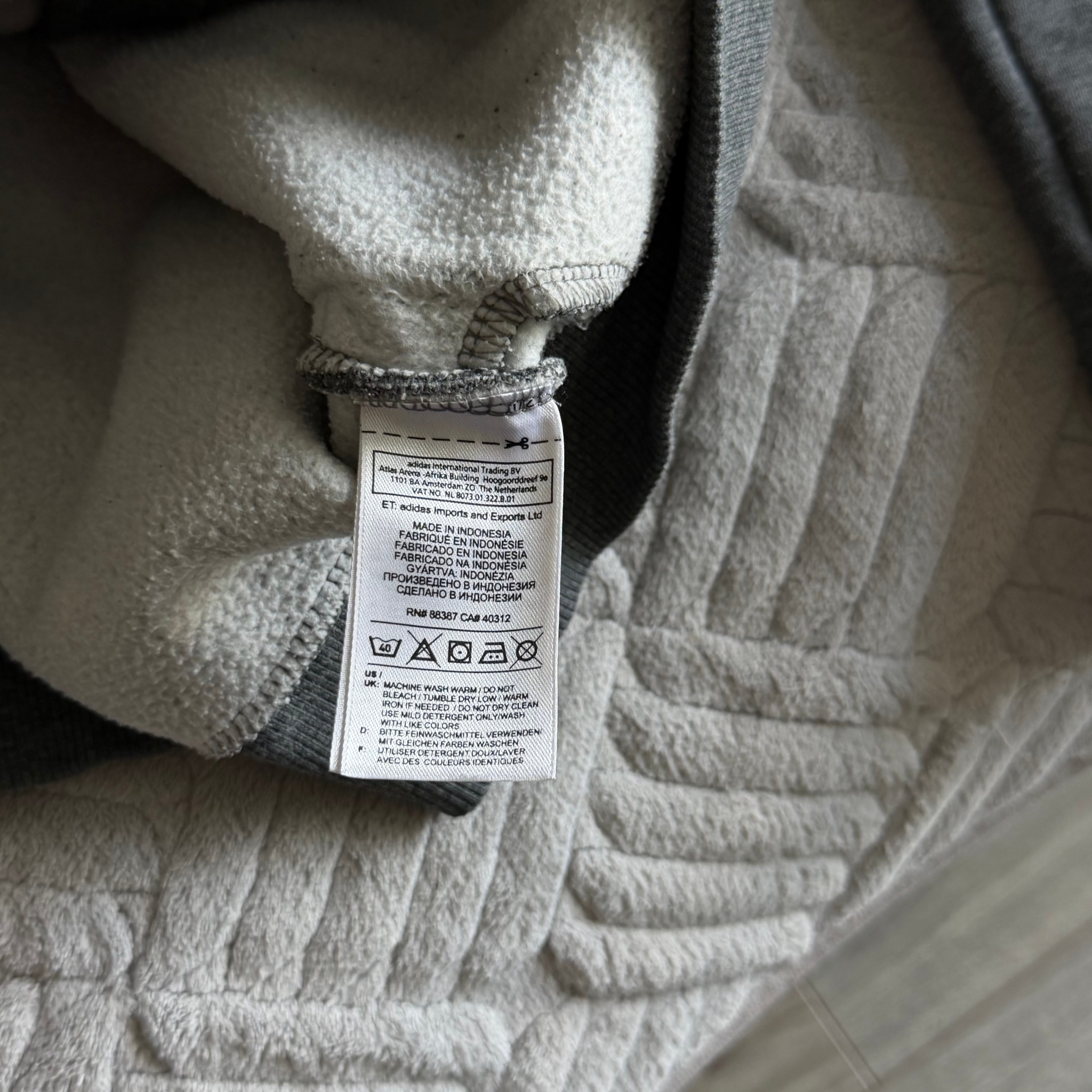 Adidas Vintage Zip-Hoodie y2k Treofil, миниатюра 9