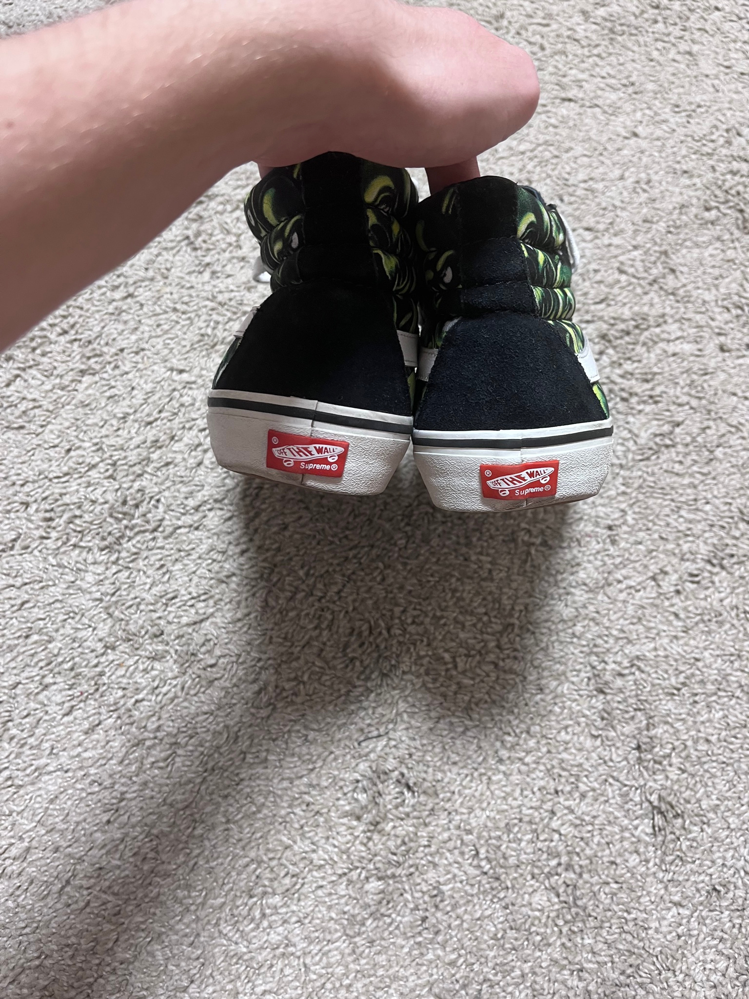 Supreme x Vans SK8 Skull Pile, миниатюра 2