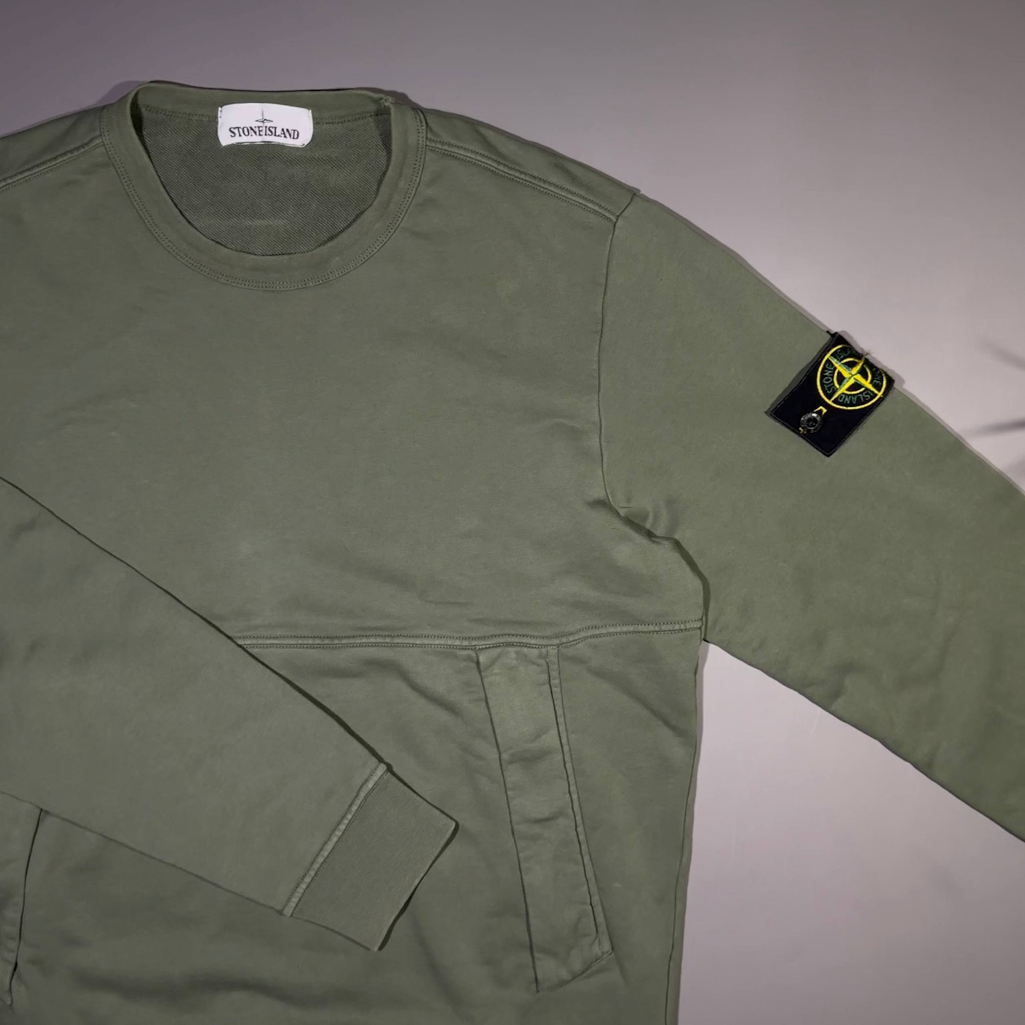 Stone Island Crew Neck Diagonal Pockets, миниатюра 4