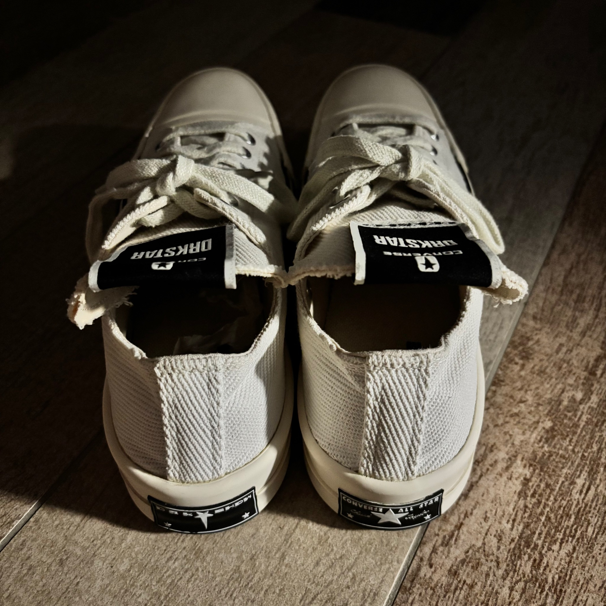 Rick Owens x Converse DRKSHDW DRKSTAR «Lily White», миниатюра 2