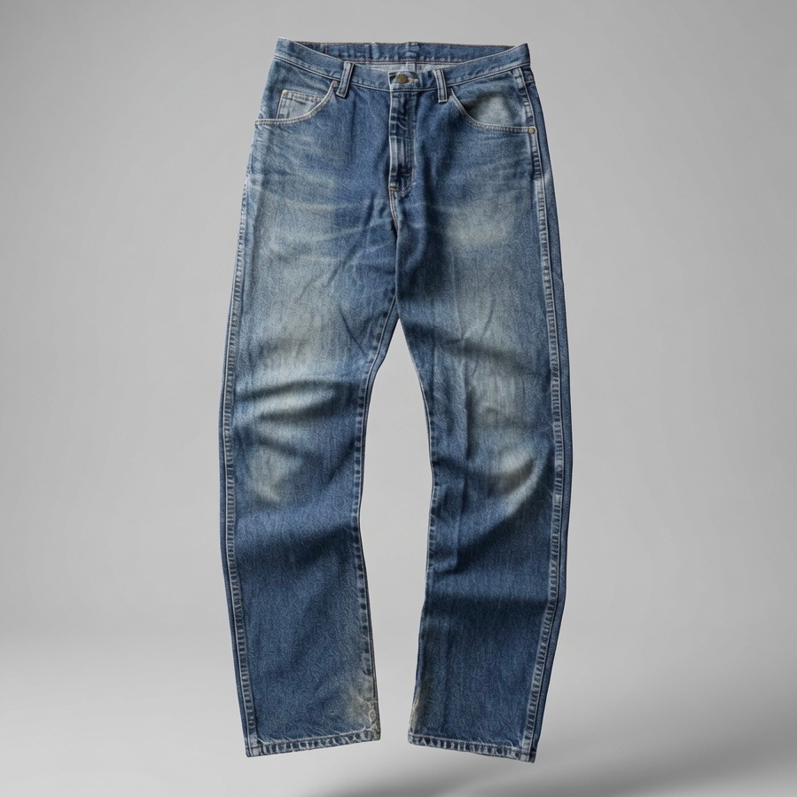Wrangler 2000s vtg thrash jeans, миниатюра 1