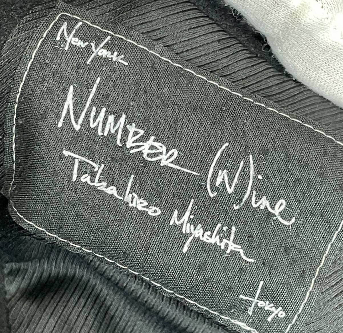 Number Nine AW06 «Noir» napoleon jacket, миниатюра 4