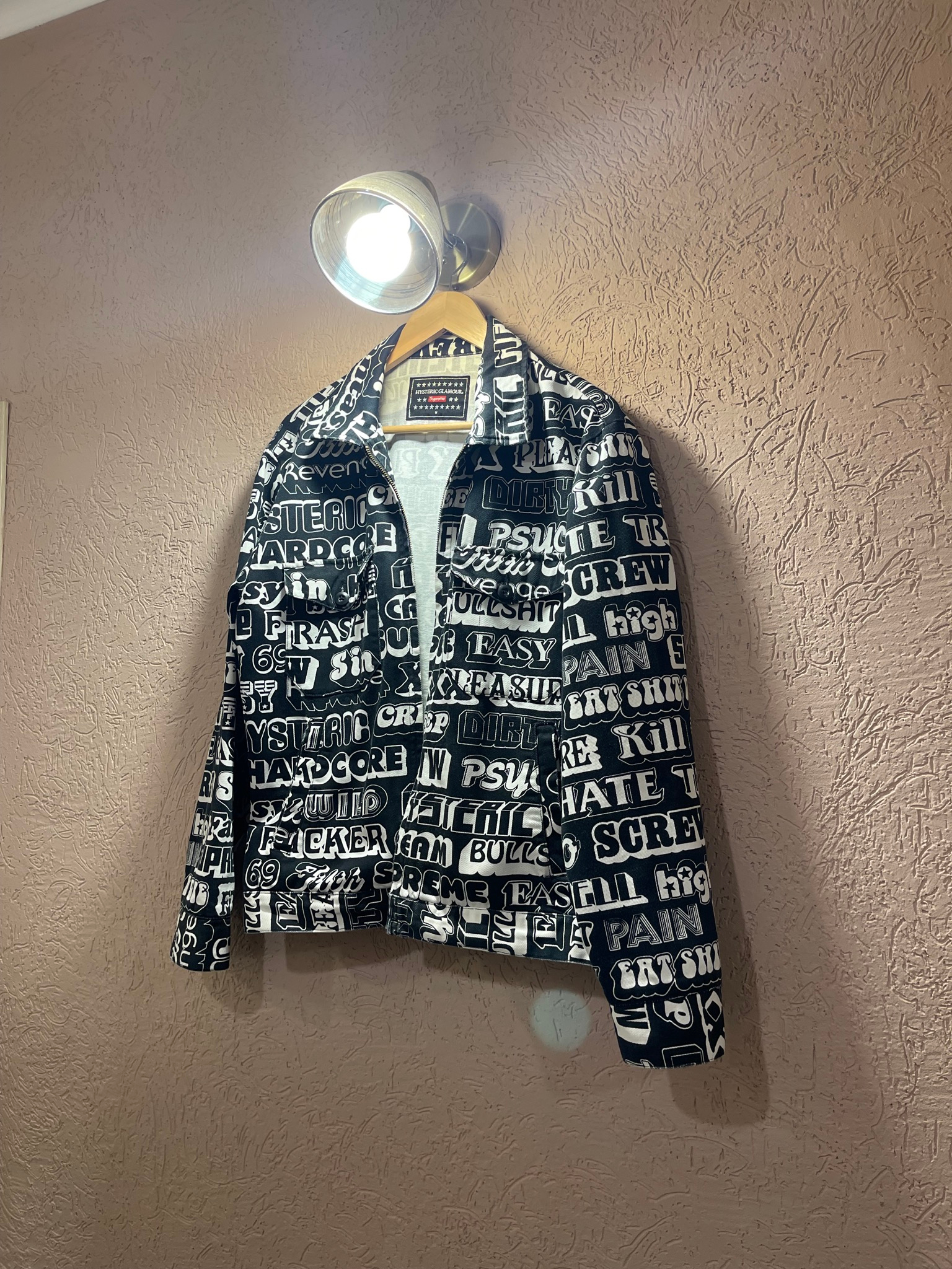 Supreme x Hysteric Glamour Джинсовая куртка, миниатюра 1