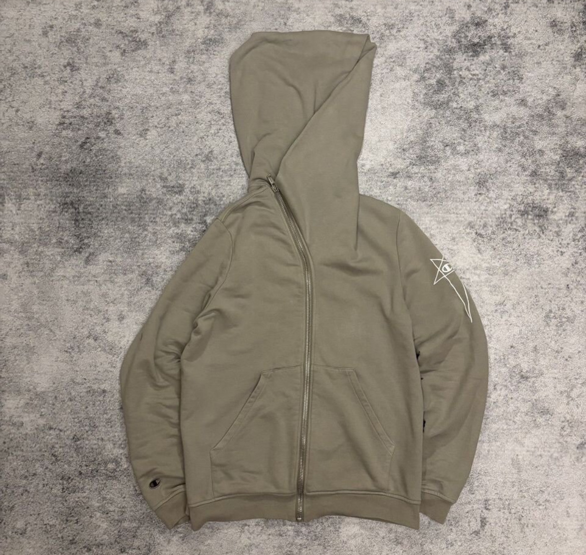 rick owens x champion mountain zip, миниатюра 1