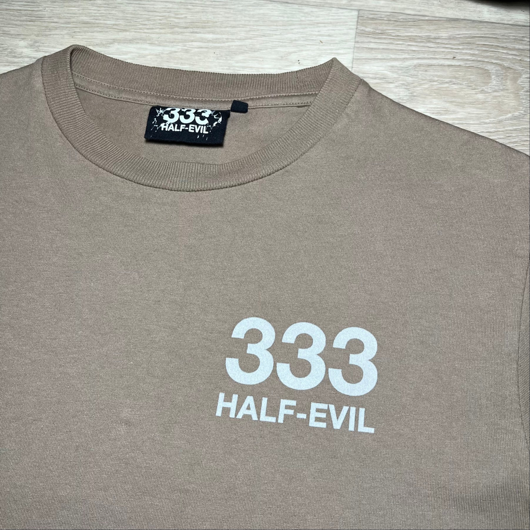 Half Evil 333 Forever logo puff print 333, миниатюра 4