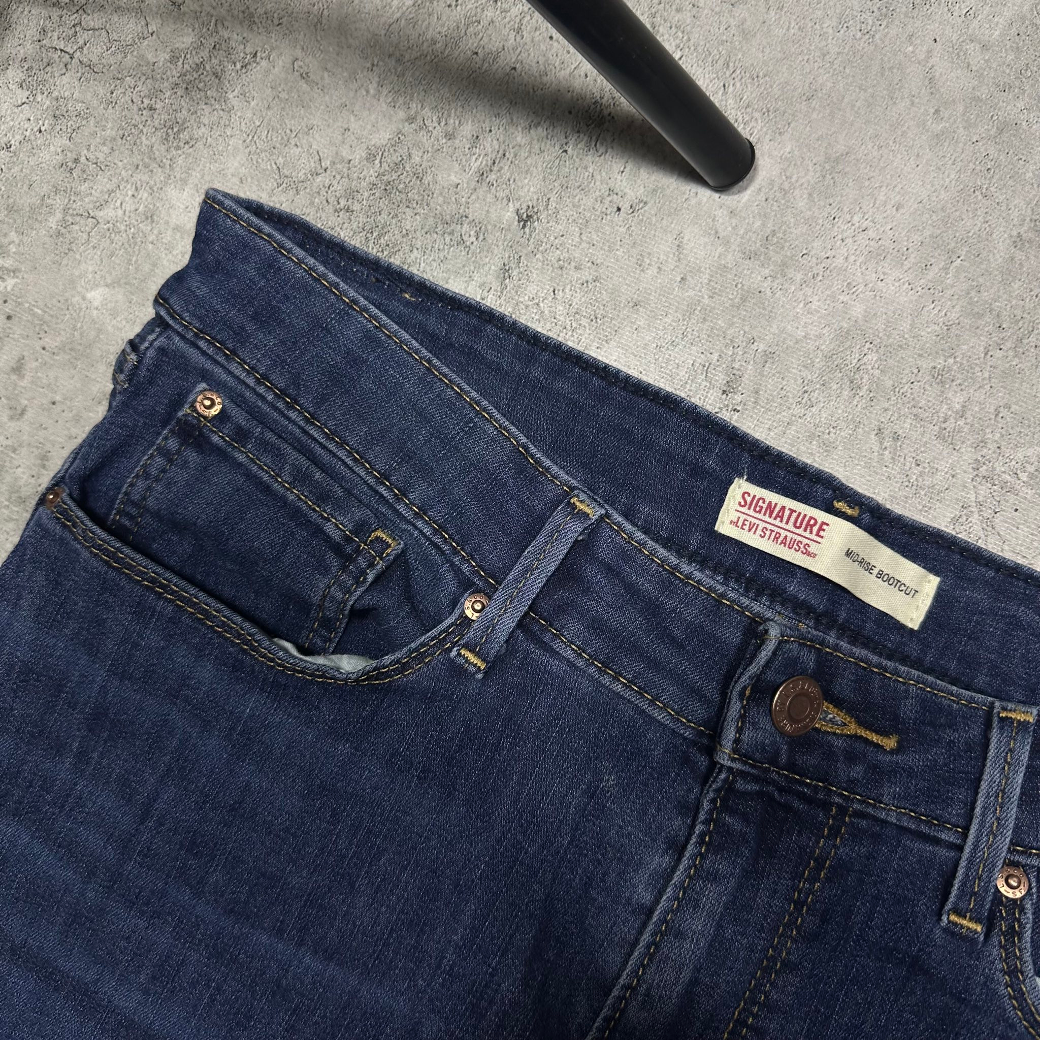Levi's Signature mid-rise bootcut jeans, миниатюра 3