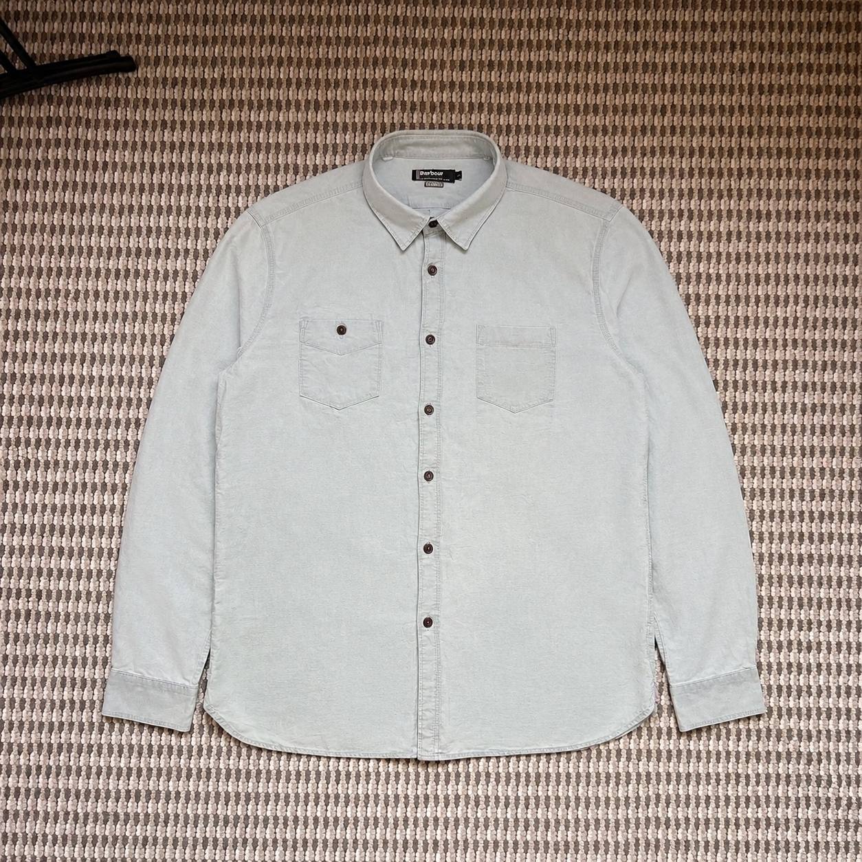 Barbour Carter Indigo Vintage Shirt, миниатюра 1