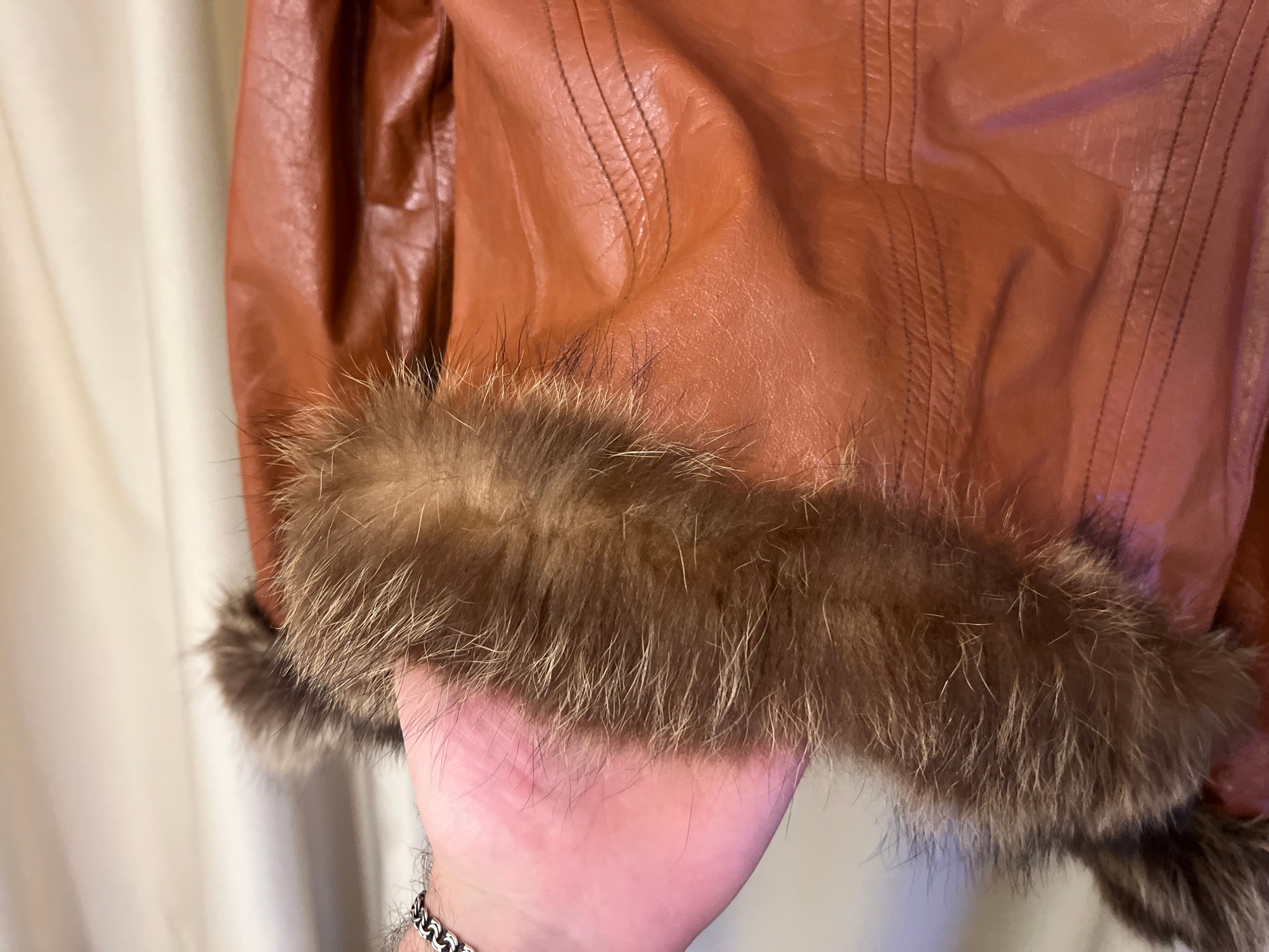 Dolce & Gabbana Fur/leather Jacket, миниатюра 11
