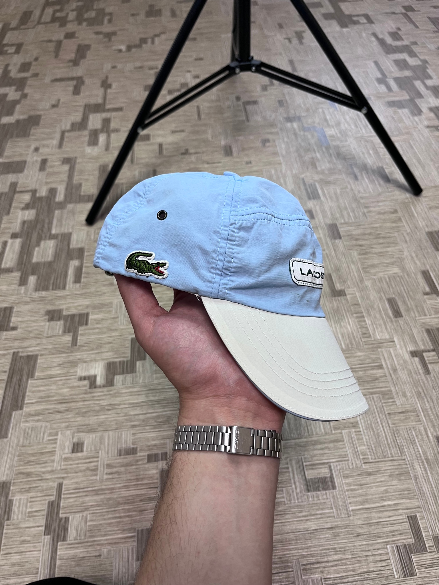Lacoste 90s 5pannel vintage cap, миниатюра 2