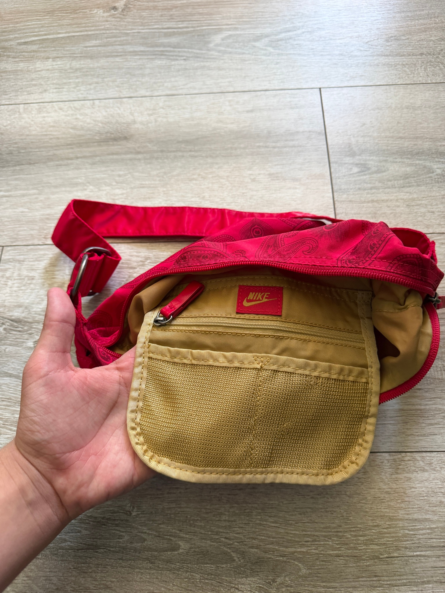 Nike Aura Crescent Crossbody Bag Vintage 00s, миниатюра 6