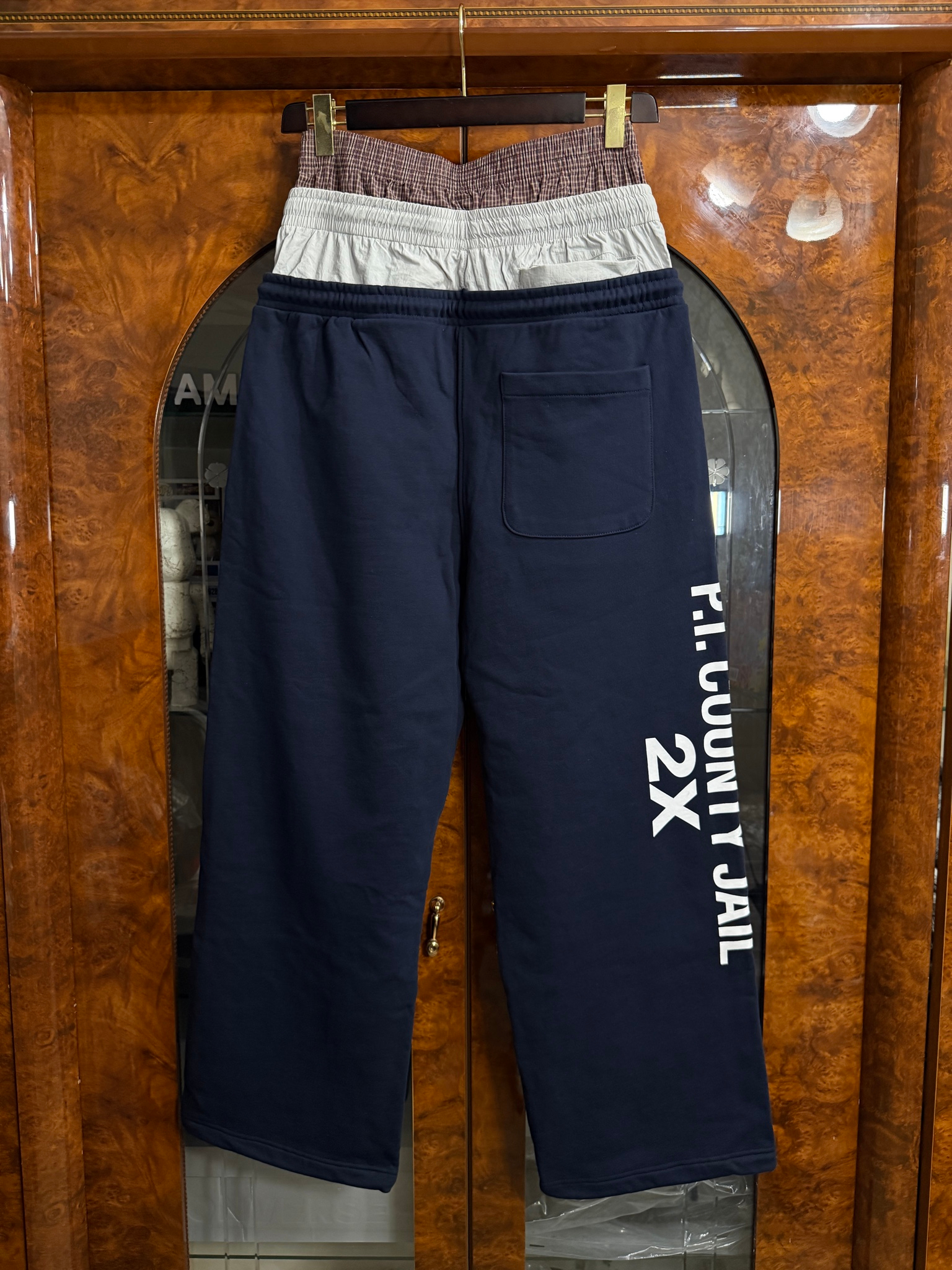Protocol Index x NUBIAN EXCLUSIVE 3 Layered Sweatpants, миниатюра 2