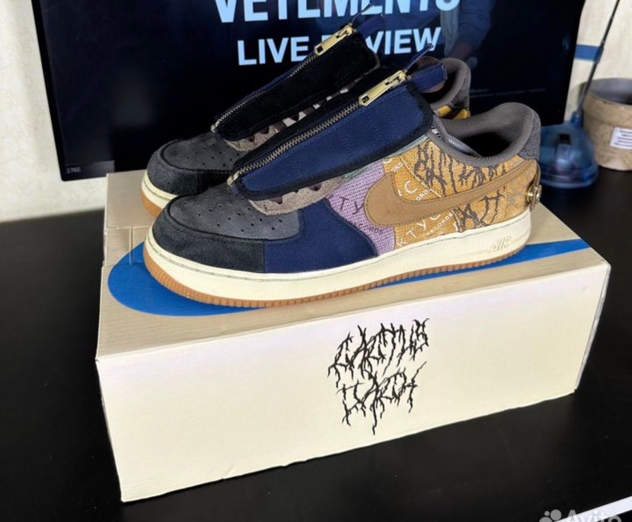 Nike x Travis Scott Air Force, миниатюра 1
