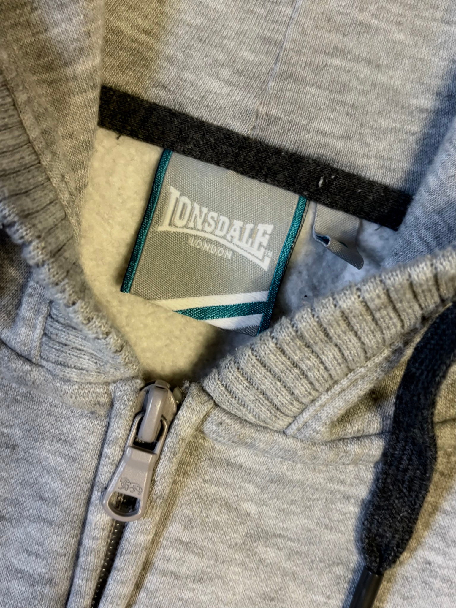 Lonsdale London Zip Hoodie Big Logo, миниатюра 3