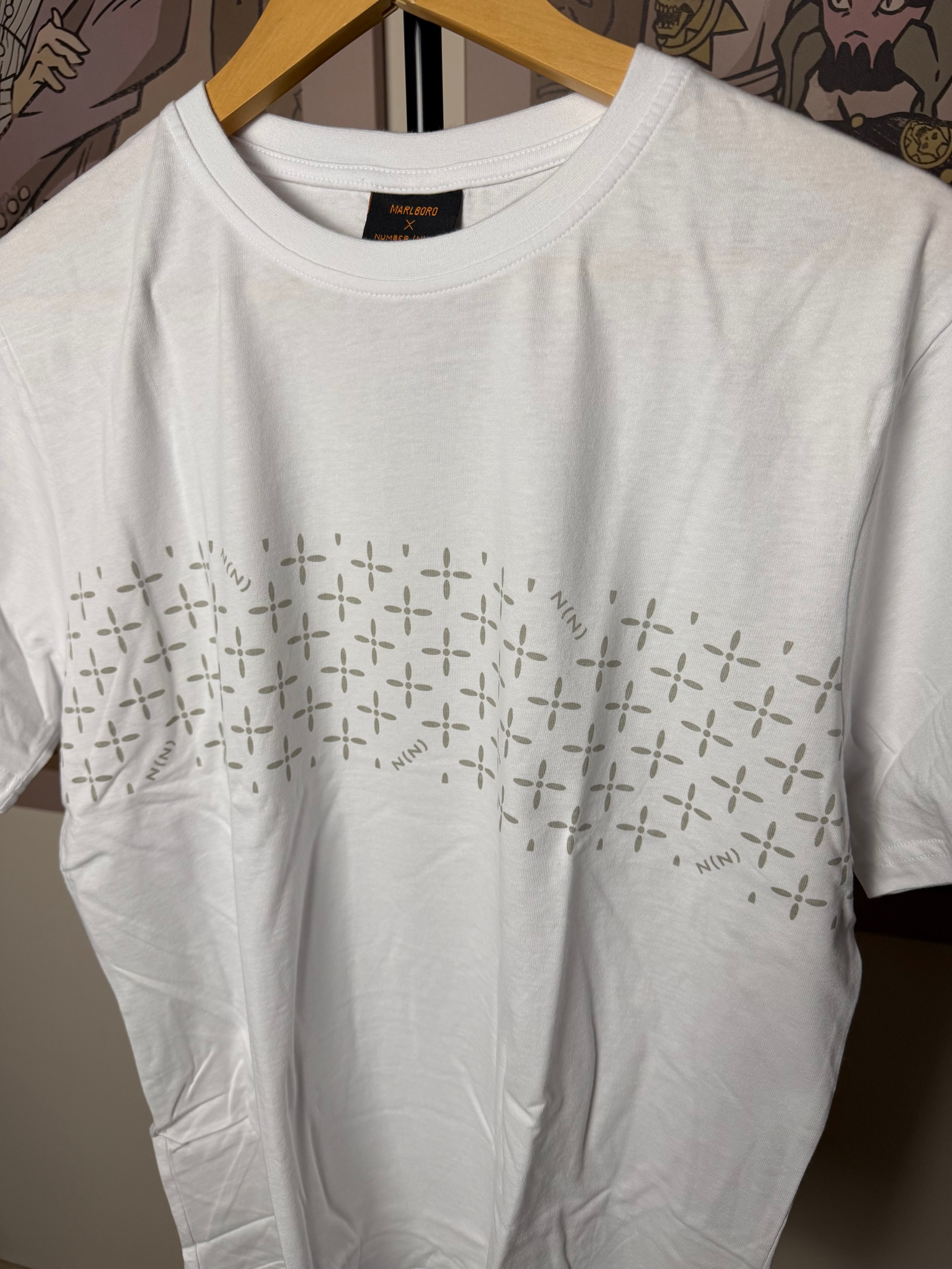 Number (N)ine x Marlboro Logo white, миниатюра 5