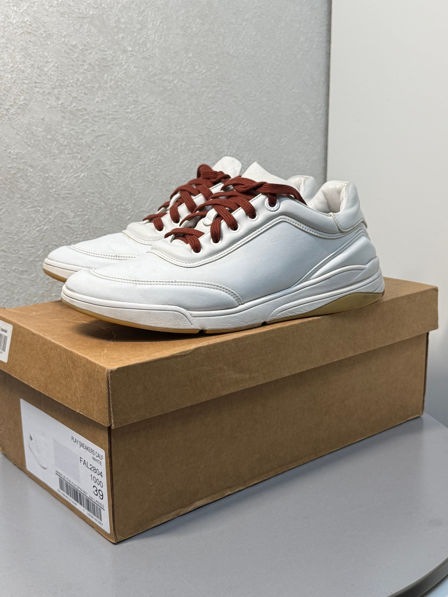 Loro Piana Play Sneakers Calf, миниатюра 1
