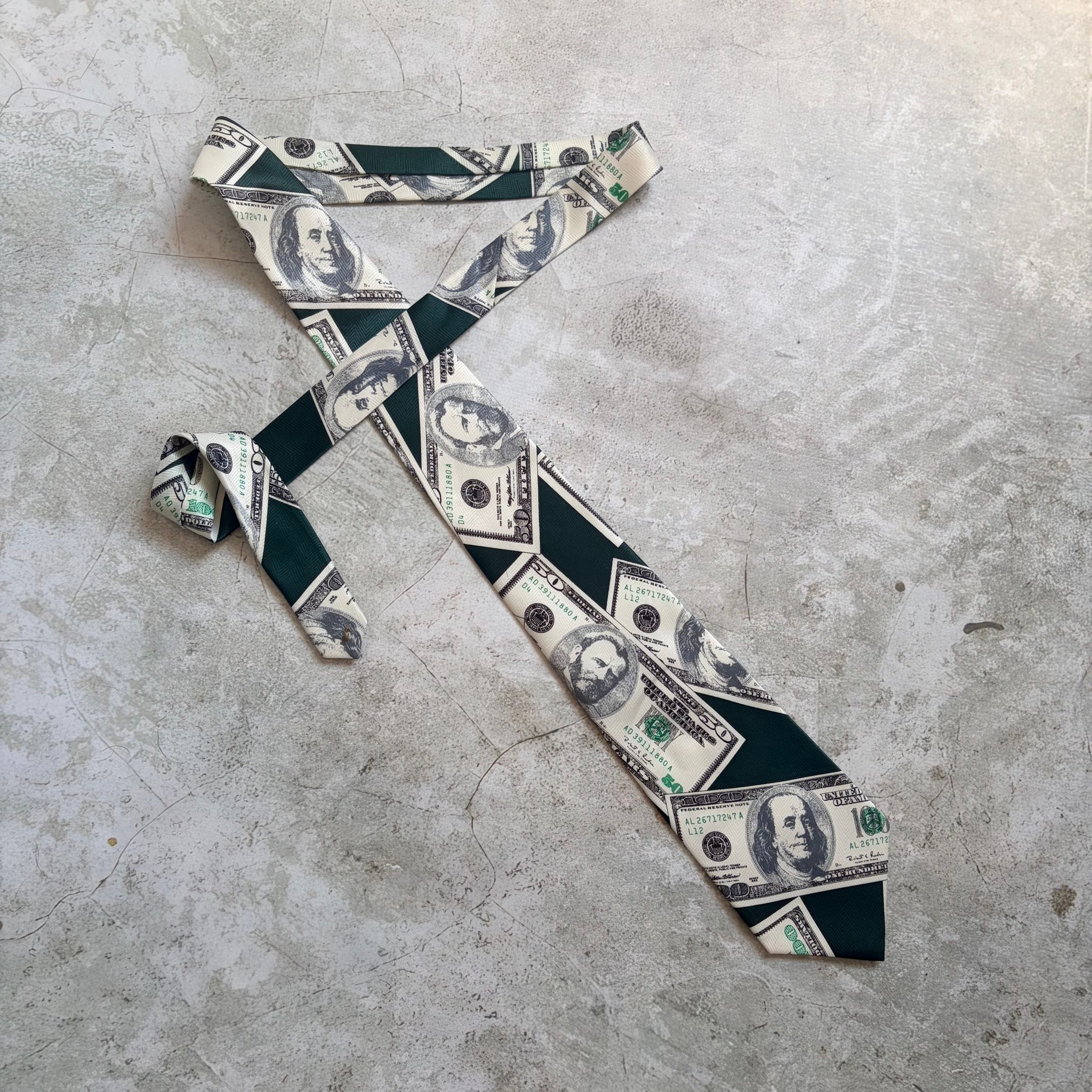 KISSA 100$ 50$ tie neck, миниатюра 1