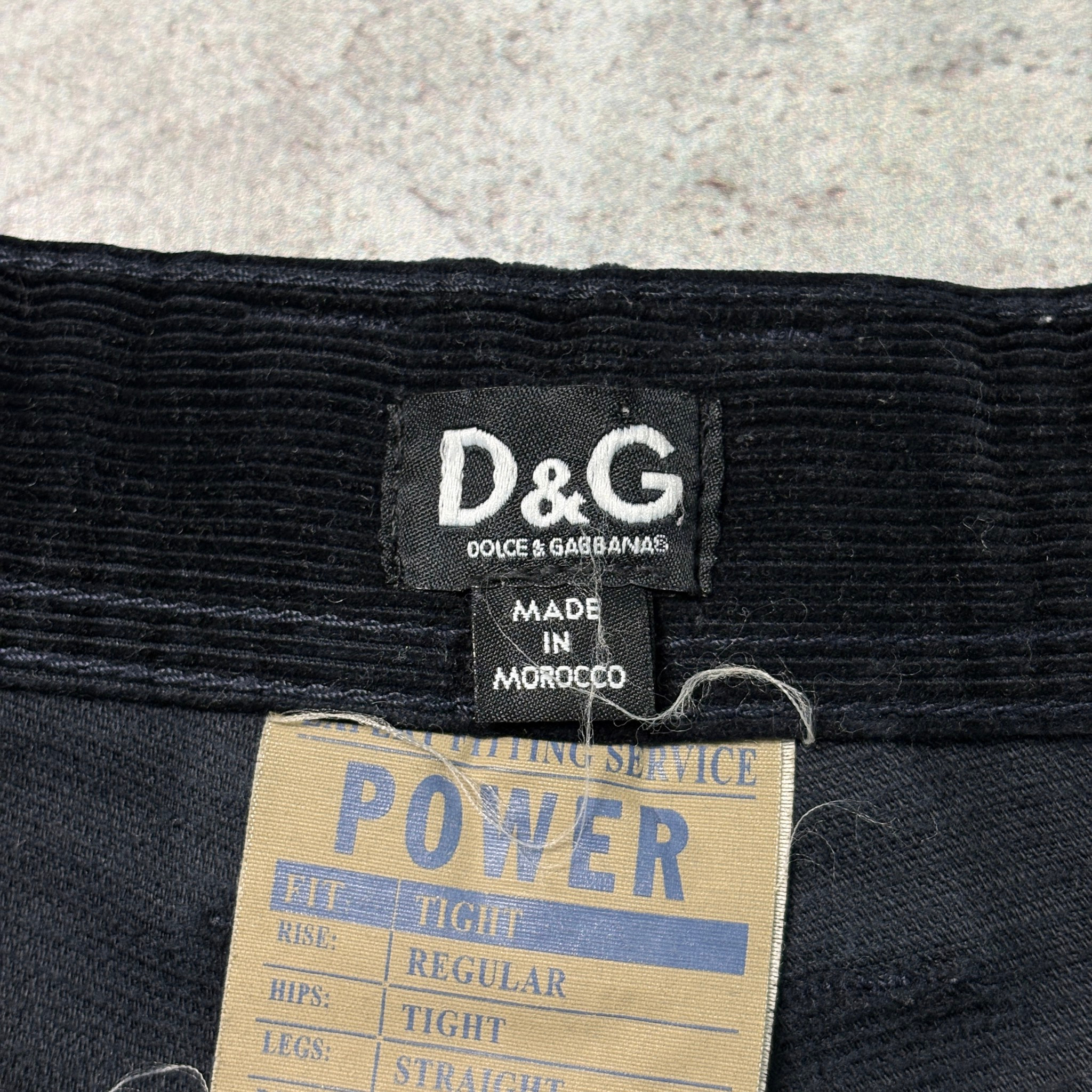 Dolce & Gabbana Hybrid Jeans Corduroy/Denim, миниатюра 3